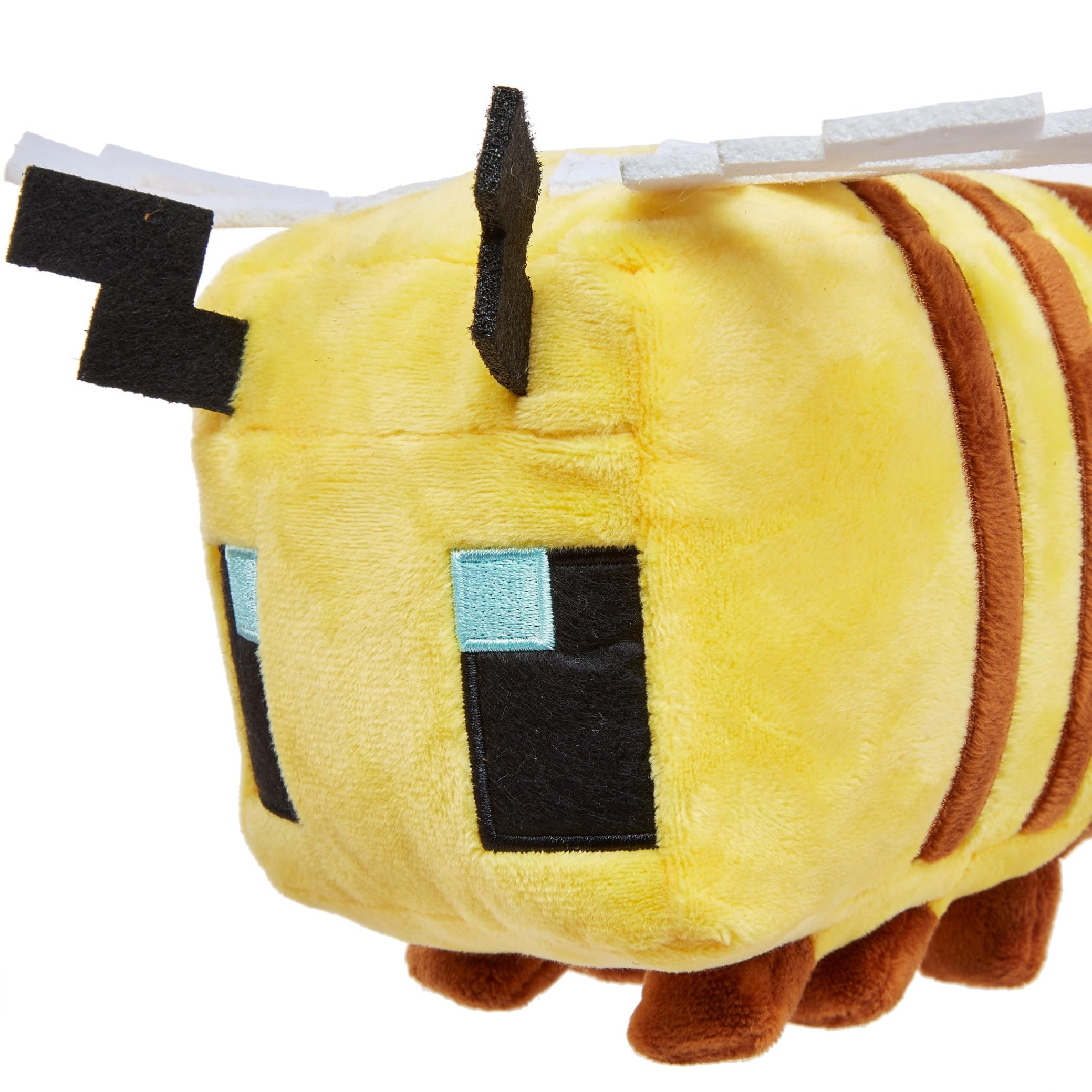 Mattel Minecraft Bee Plush Toy - 8-inch Soft Doll | Ages 3+ | Polyester 3
