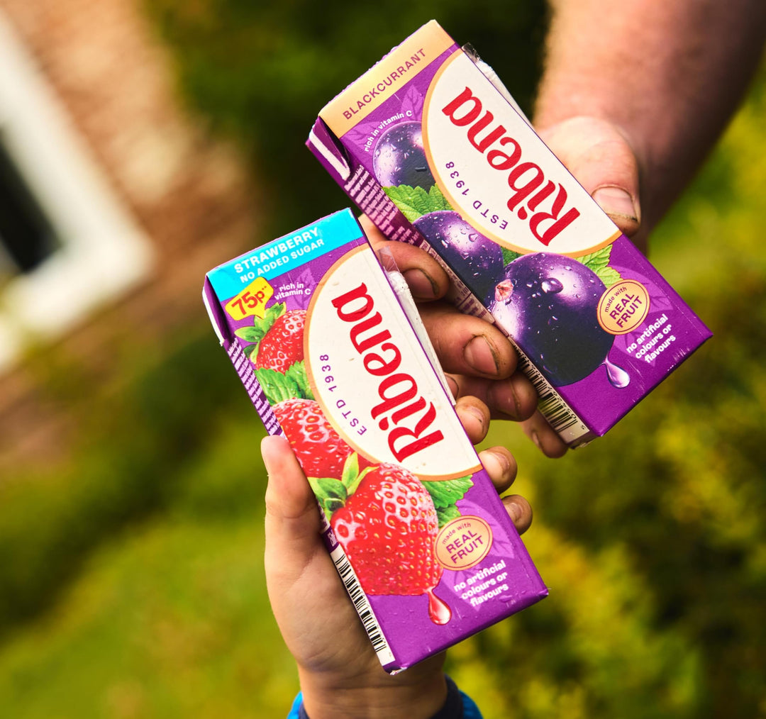 Ribena - Strawberry No Added Sugar Juice Drink Multipack 6x 250ml