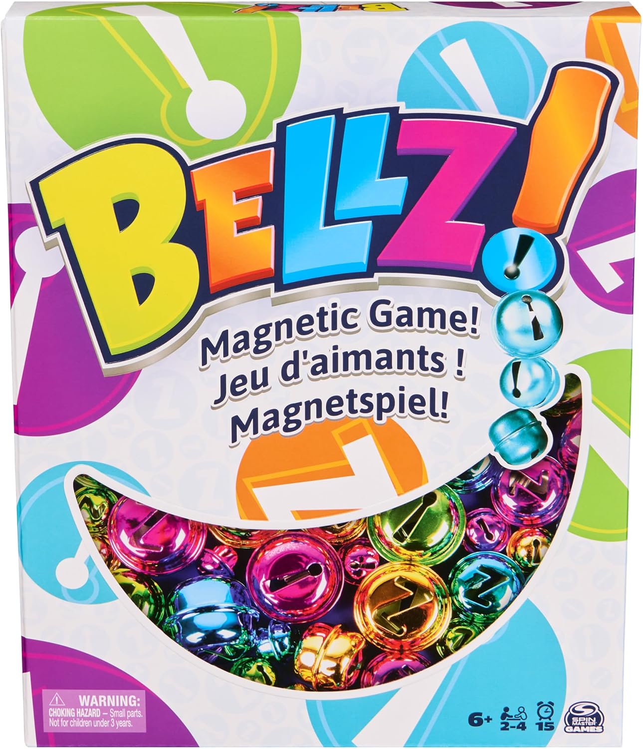 Spin Master Games Bellz. Magnetic Strategy Board Game