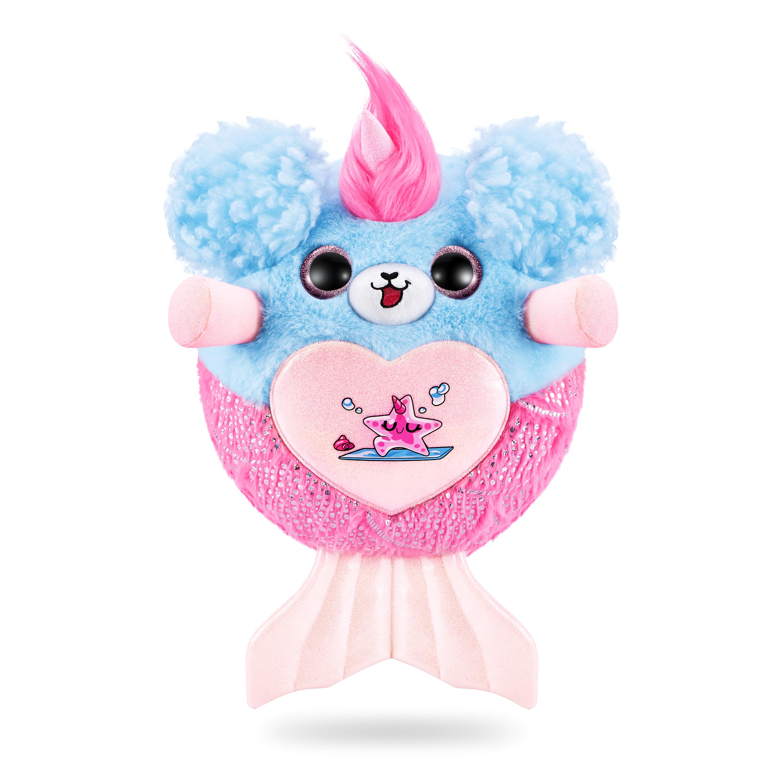 Rainbocorns Mermaidcorn Series 7 Sirena the Puppy - Collectible Plush Stuffed Animal with Mermaid Surprises 10