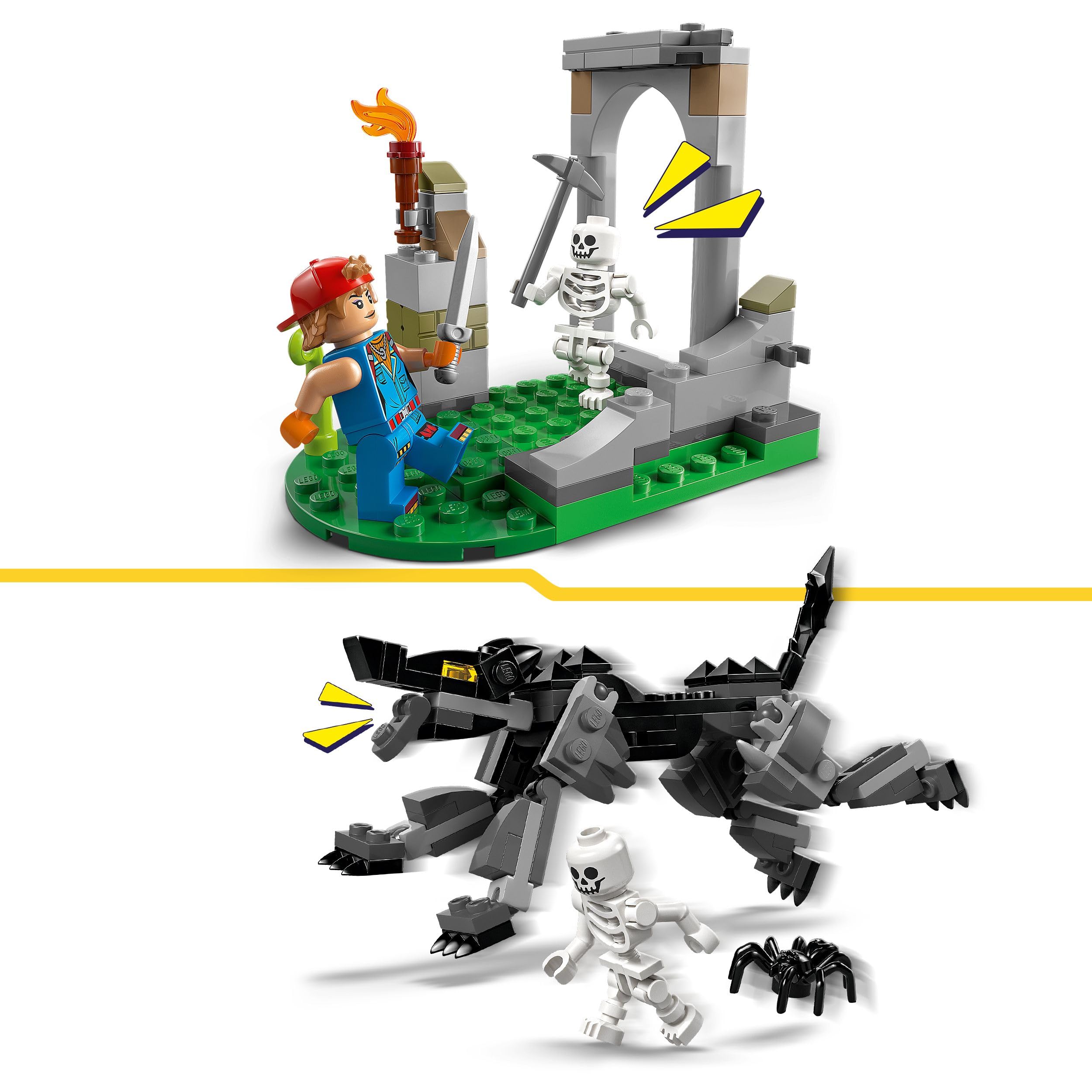 LEGO Fortnite Peely & Sparkplug’s Camp Playset - 250-Piece Building Set for Ages 7+ 3