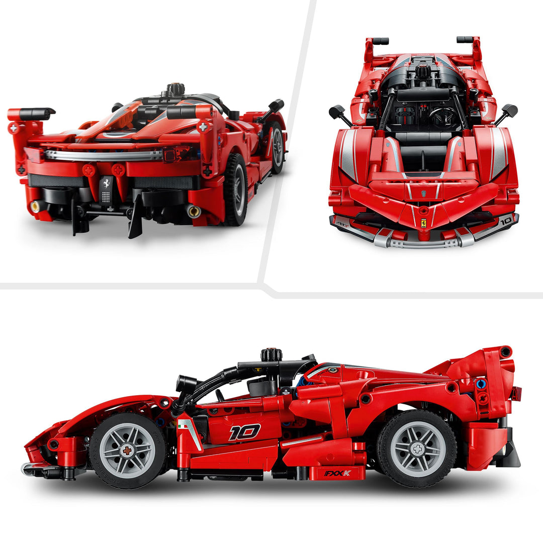 LEGO Technic Ferrari FXX K Buildable Model Car - Realistic Toy with Moving Pistons, Ages 10+