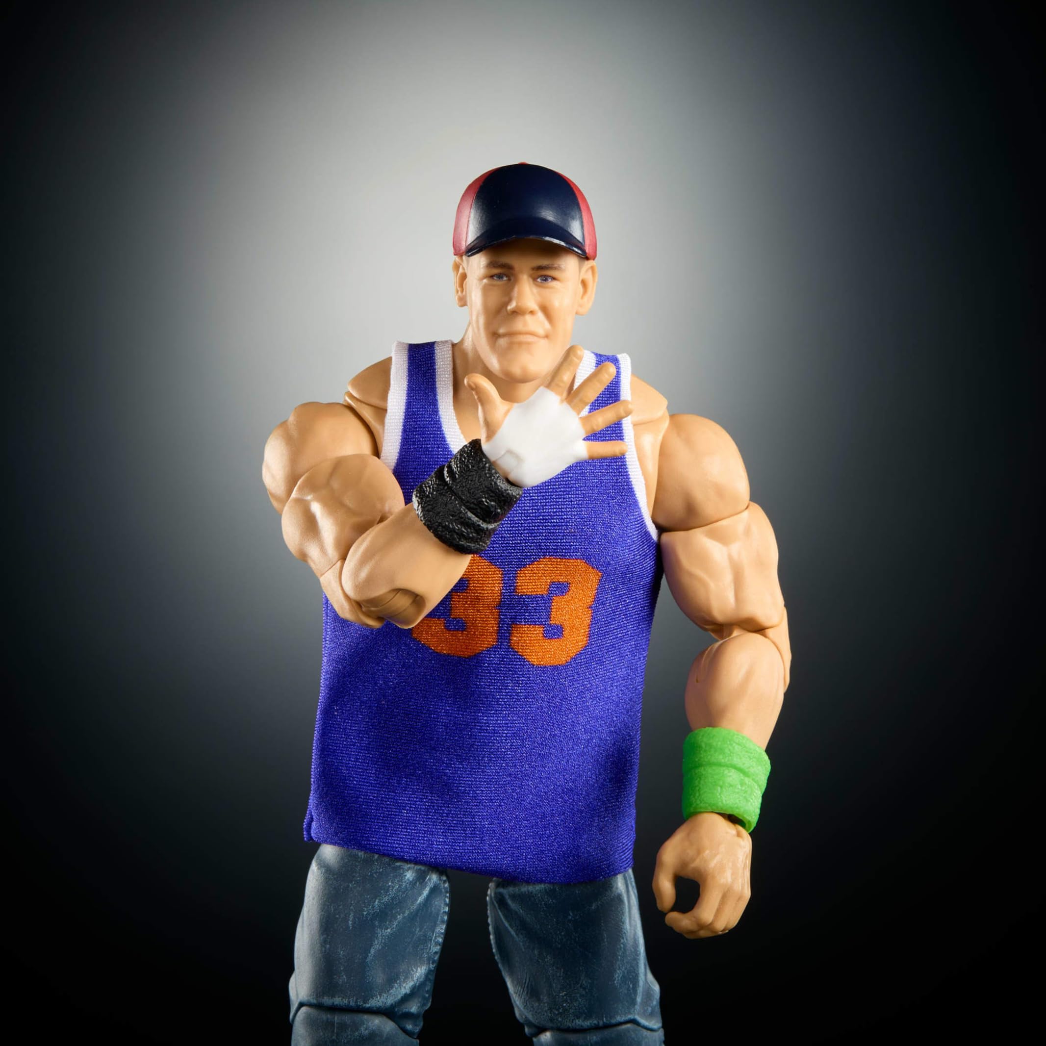 Mattel WWE Ultimate Edition John Cena 6-inch Action Figure & Accessories - 30+ Points of Articulation, Swappable Parts 6