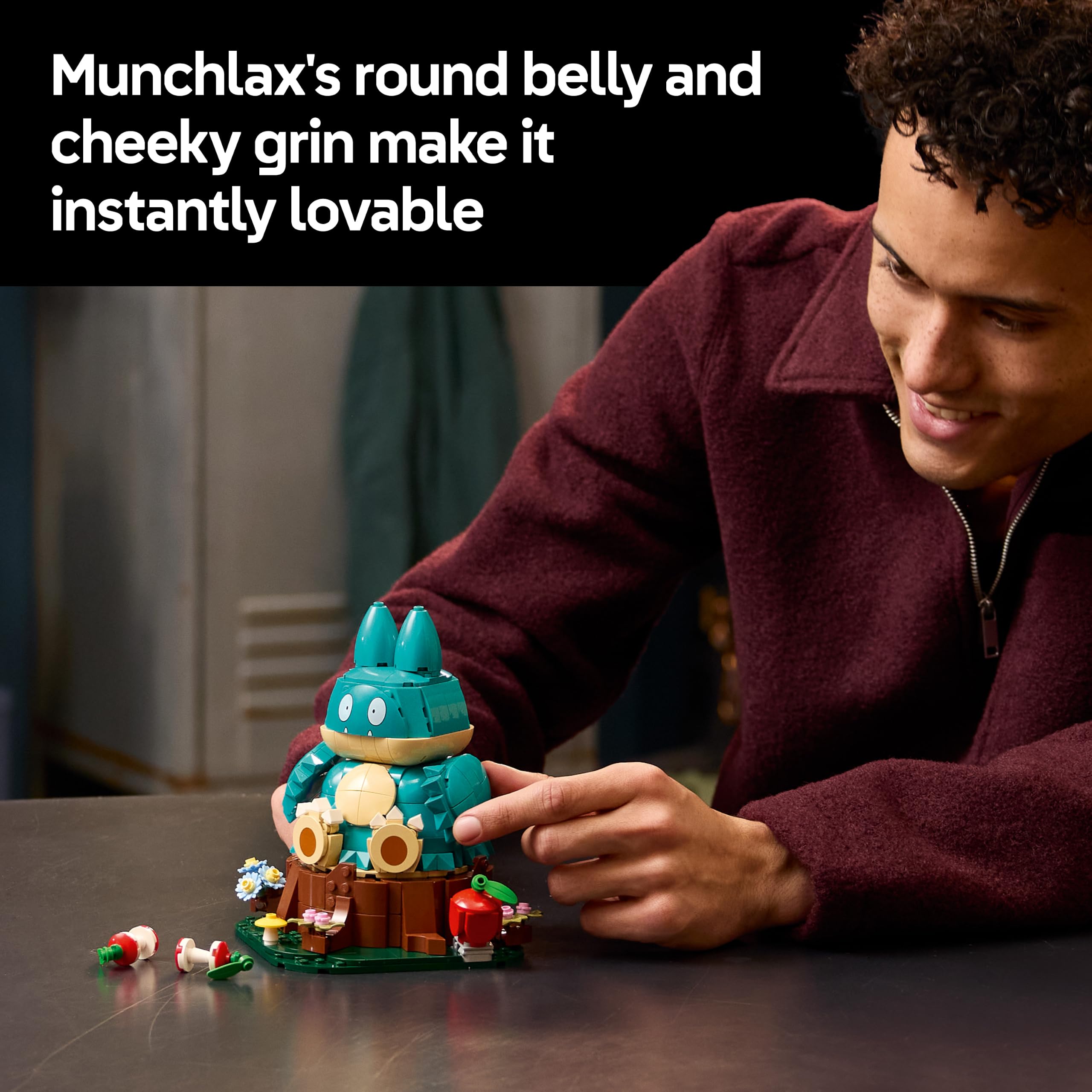 LEGO Pokémon Munchlax Building Set - Adult Model Kit | 18+ Age Range | 2026 Release 4