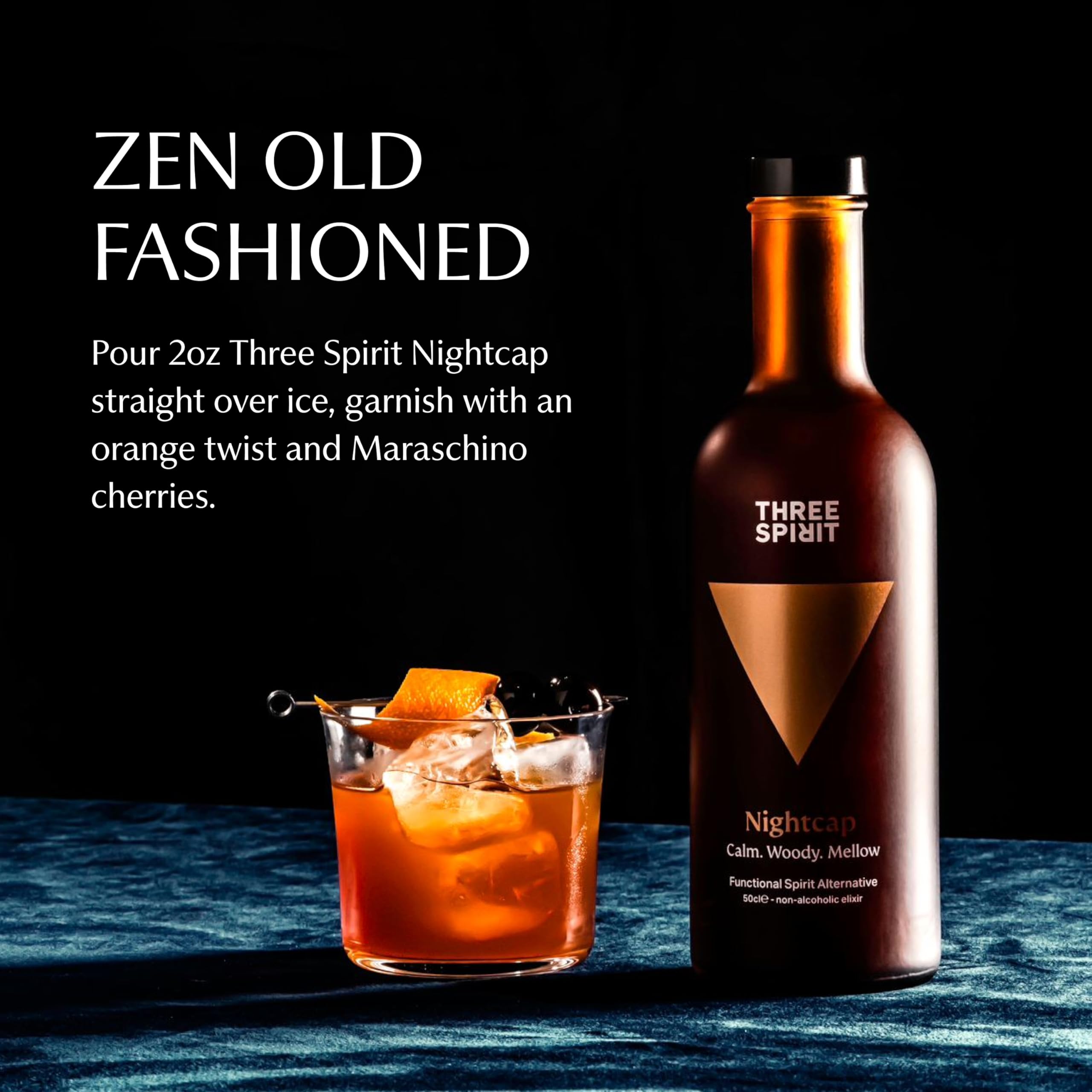 Three Spirit Non-Alcoholic Alternative Spirit - The Nightcap, 50cl | Vegan, Gluten-Free 5