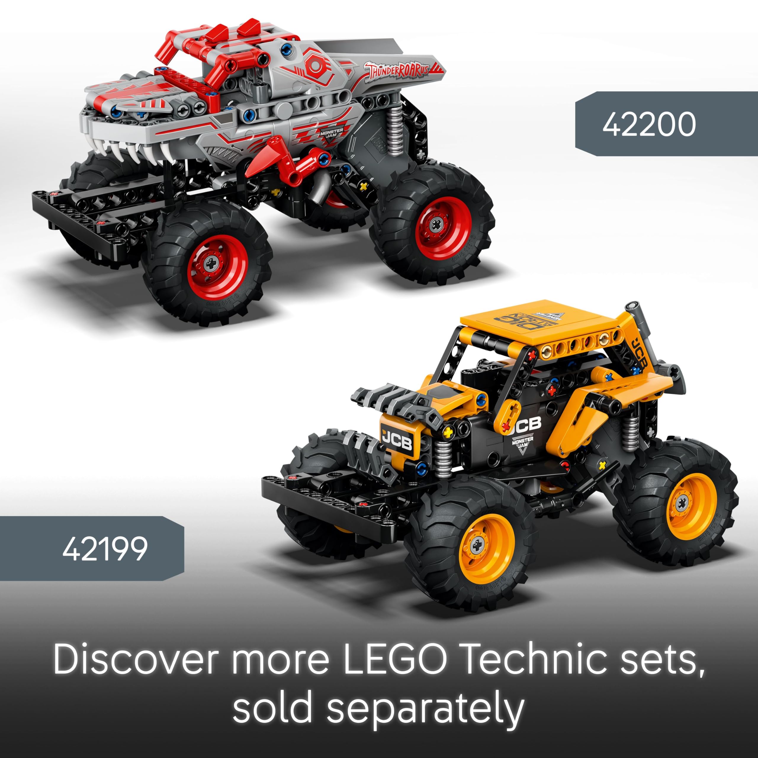 LEGO Technic Monster Jam DIGatron Pull-Back Truck Toy - Building Set for Kids 7+ 13