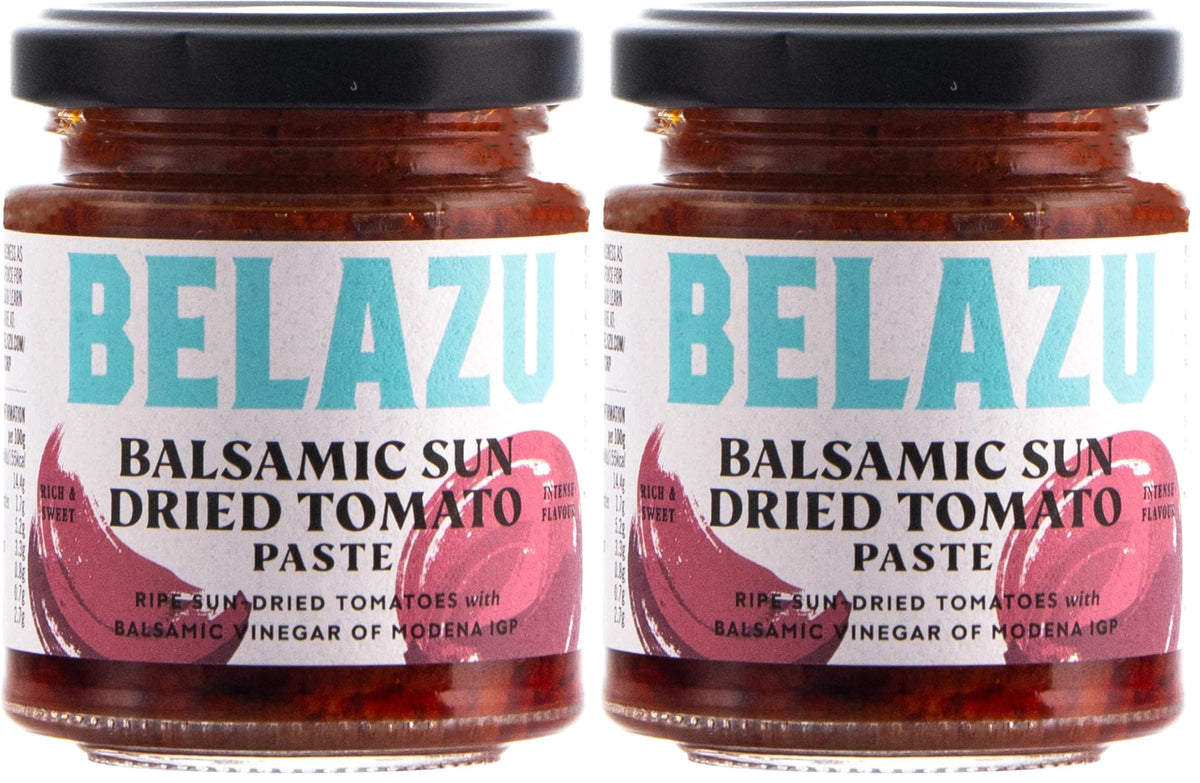 Belazu Balsamic Sun-Dried Tomato Paste - 130g, Pack of 2