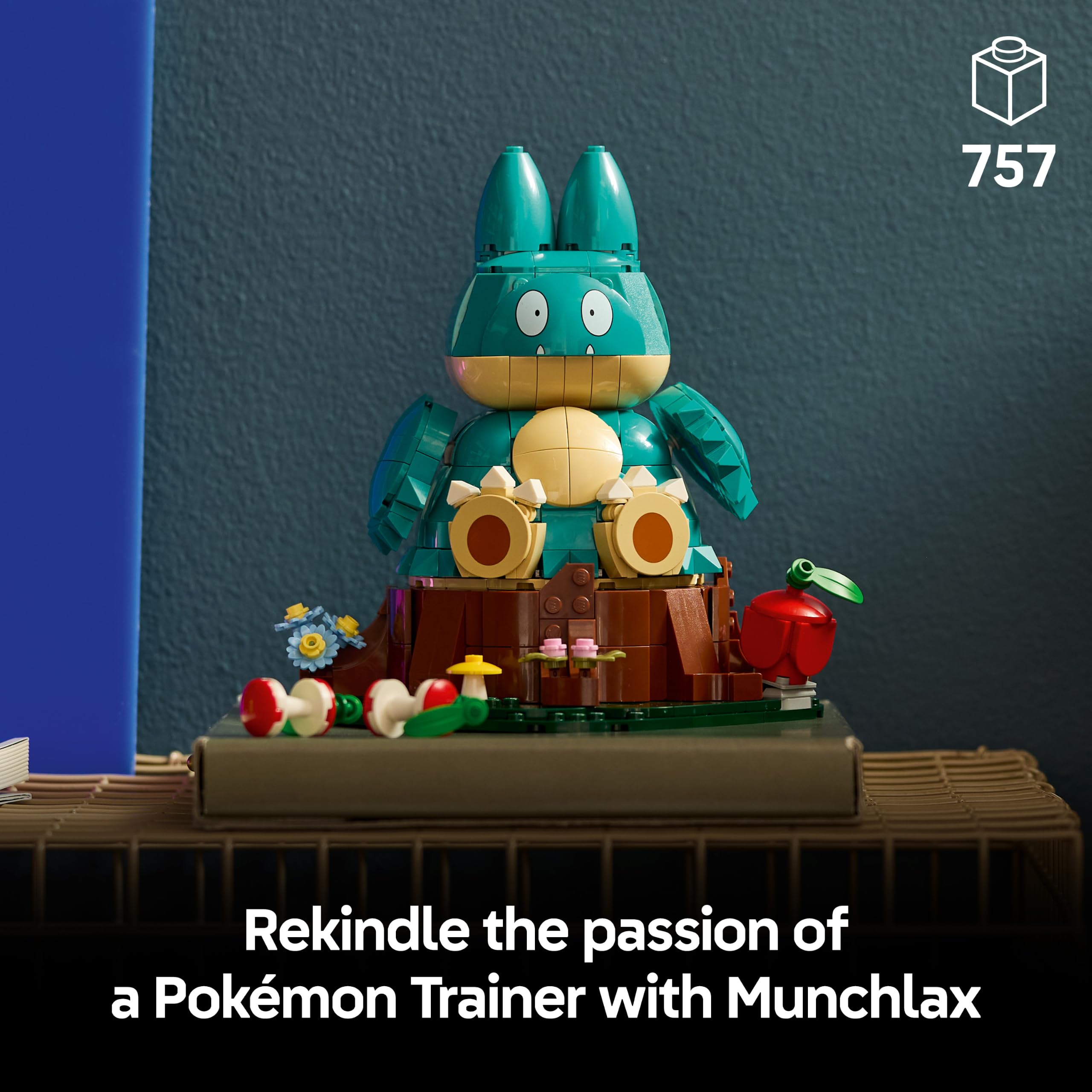 LEGO Pokémon Munchlax Building Set - Adult Model Kit | 18+ Age Range | 2026 Release 3