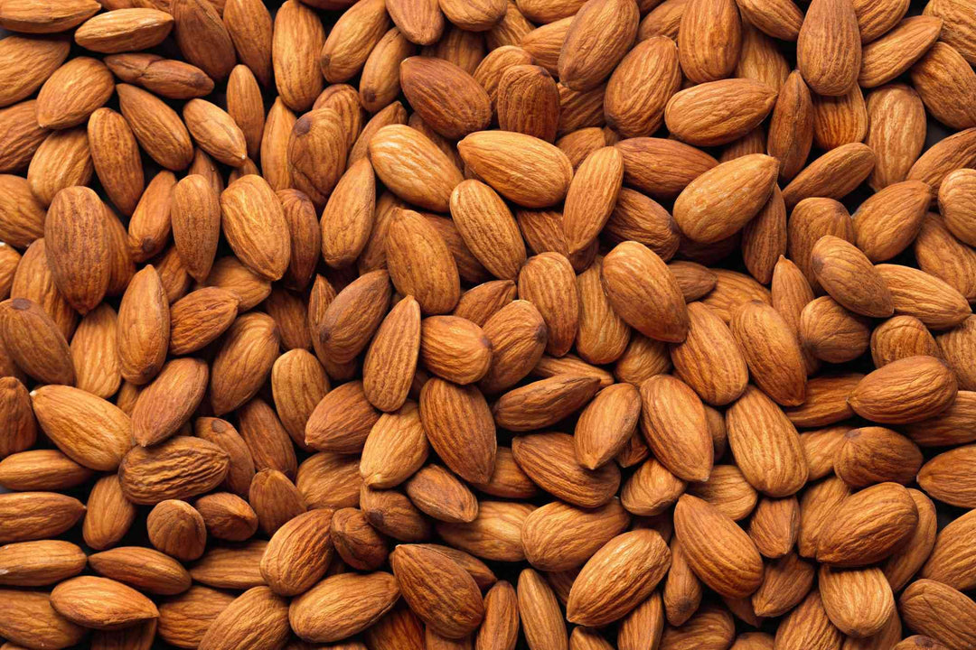 Nutural World Dry Roasted Whole Almonds - Unsalted (500g)