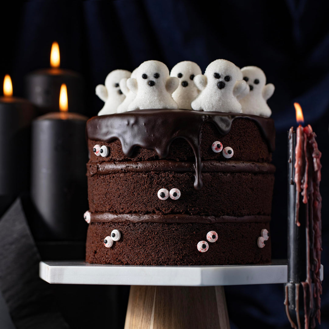 PME - Halloween Marshmallow Cake Toppers Pack of 12 Ghosts (180g)