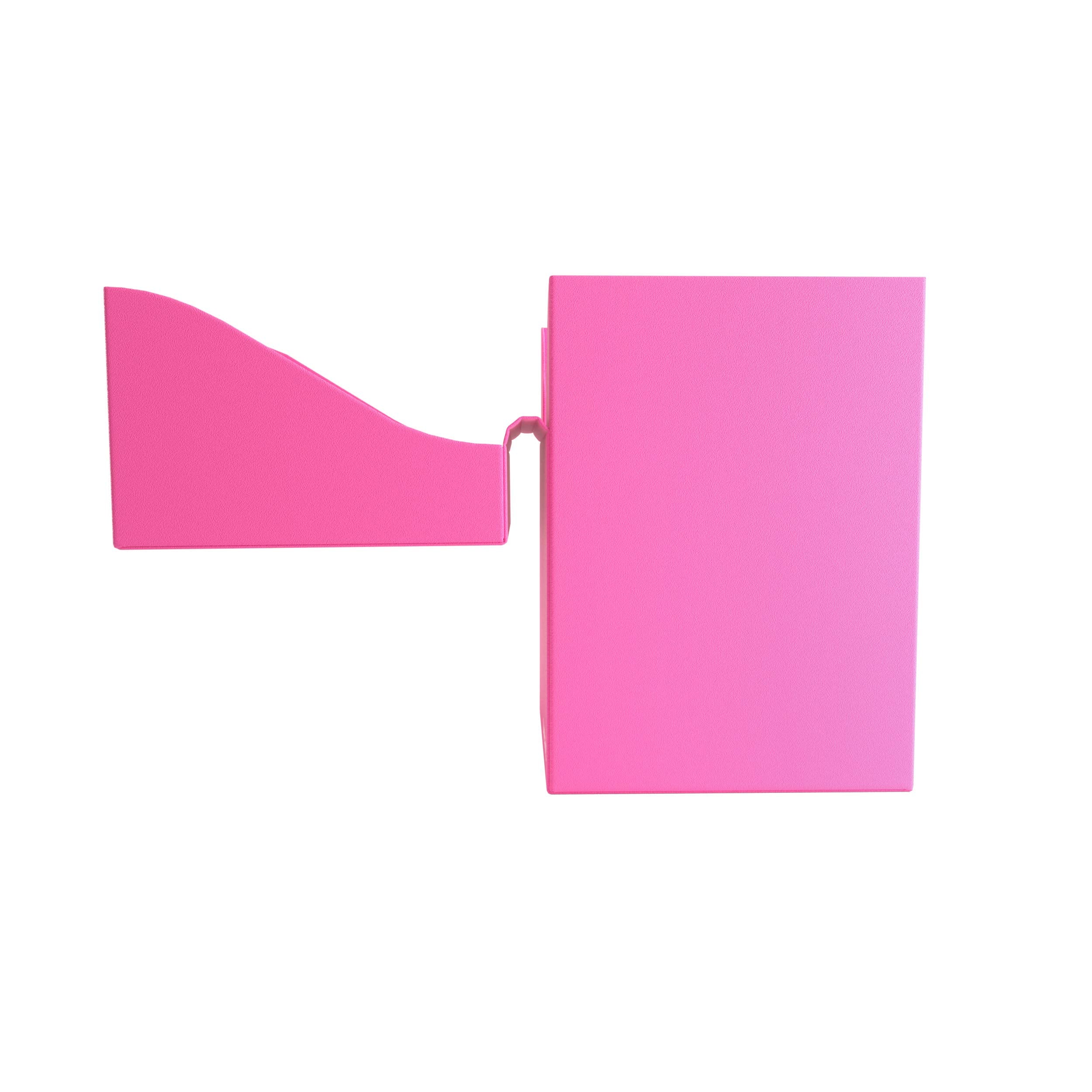 Gamegenic Pink 100-Card Deck Holder - Durable Self-Locking Lid | Cobra Neck Access | Compatible Storage 6