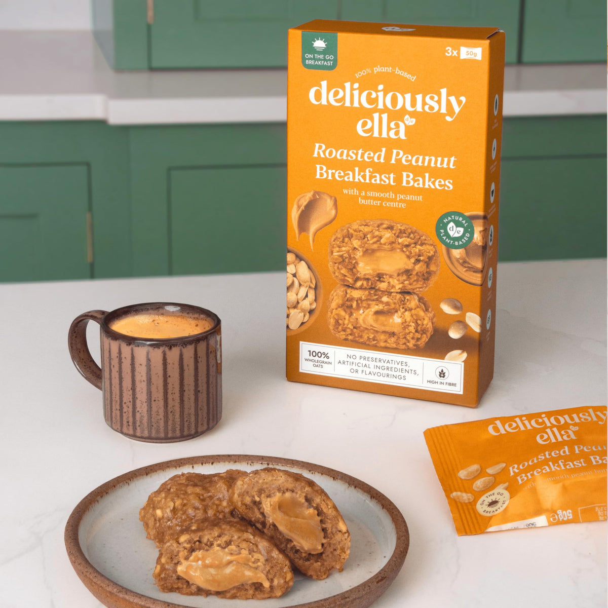 Deliciously Ella Breakfast Bakes - High Fibre, Plant-Based, Gluten-Free | 6 x 150g Multipacks 4