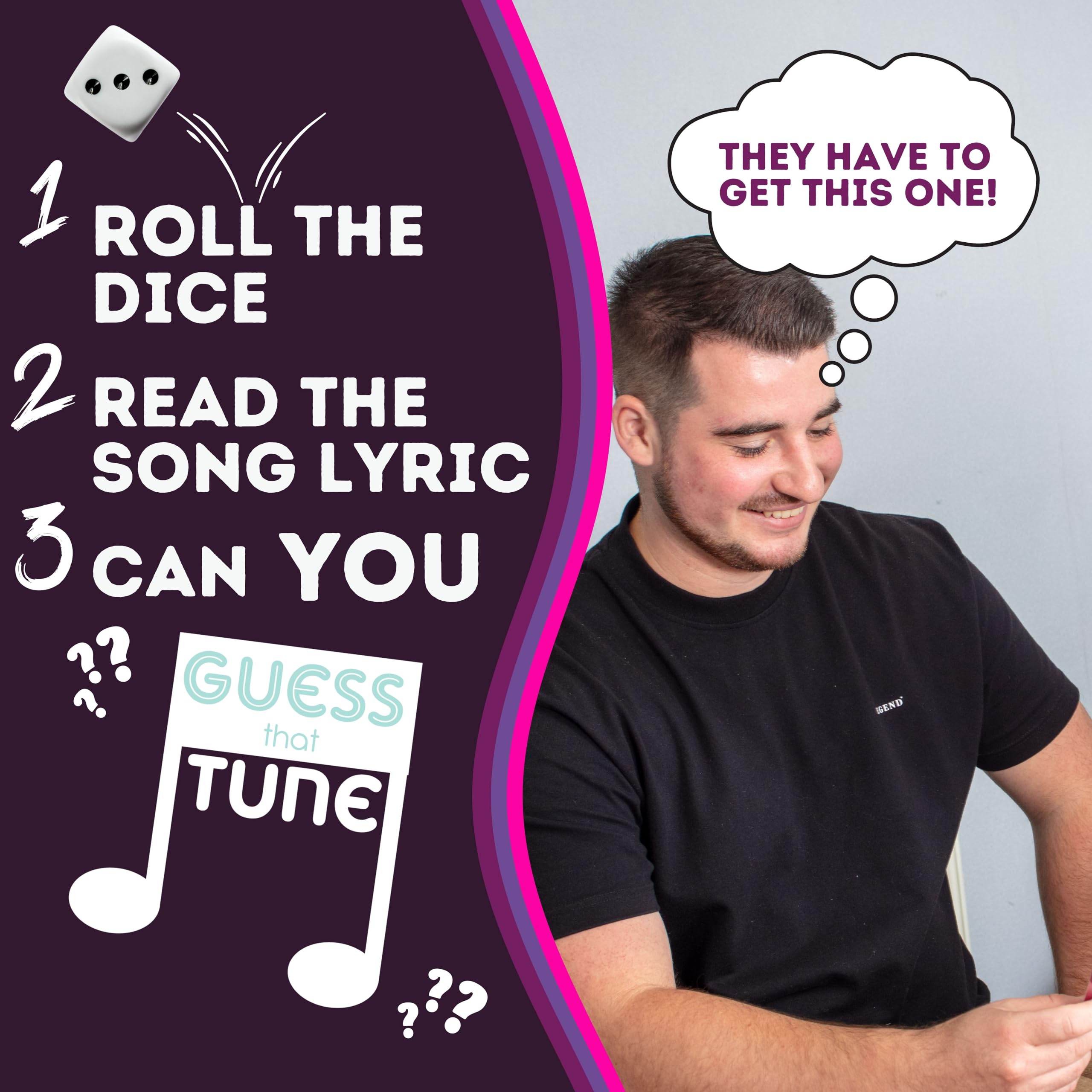 Boxer Gifts Guess That Tune Music Quiz Game - 80s Edition | 150 Cards | Unisex 3