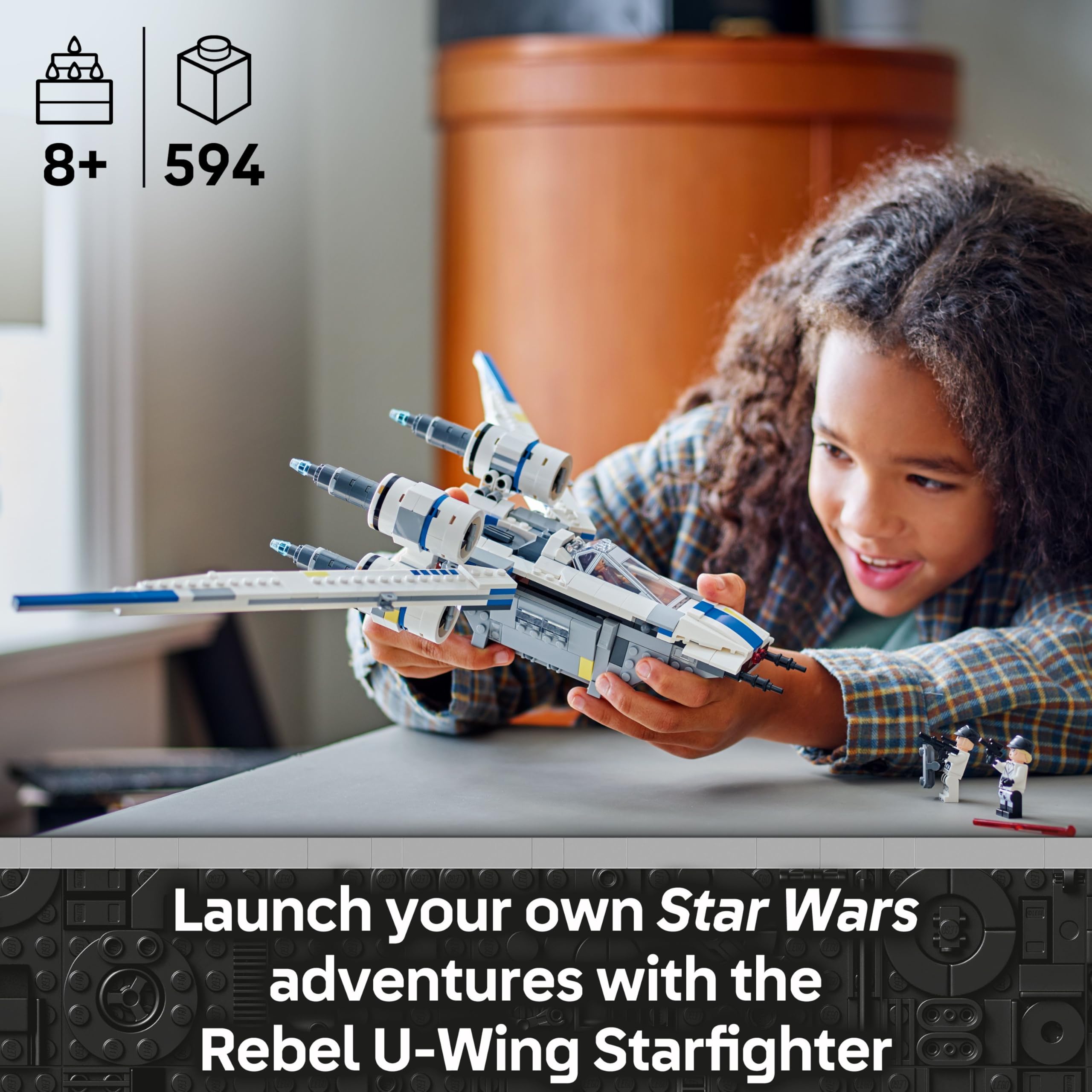 LEGO Star Wars Rebel U-Wing Starfighter 75399 Building Set | Ages 8+ 2