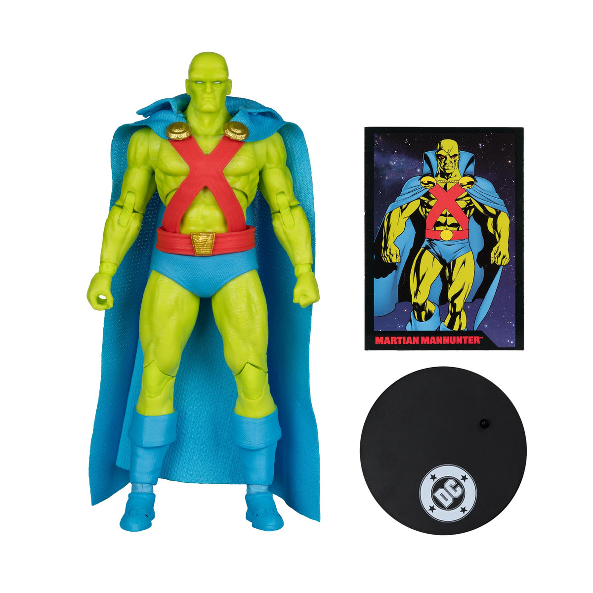 McFarlane DC Direct Page Punchers Martian Manhunter Action Figure - 7 in, Age 12+
