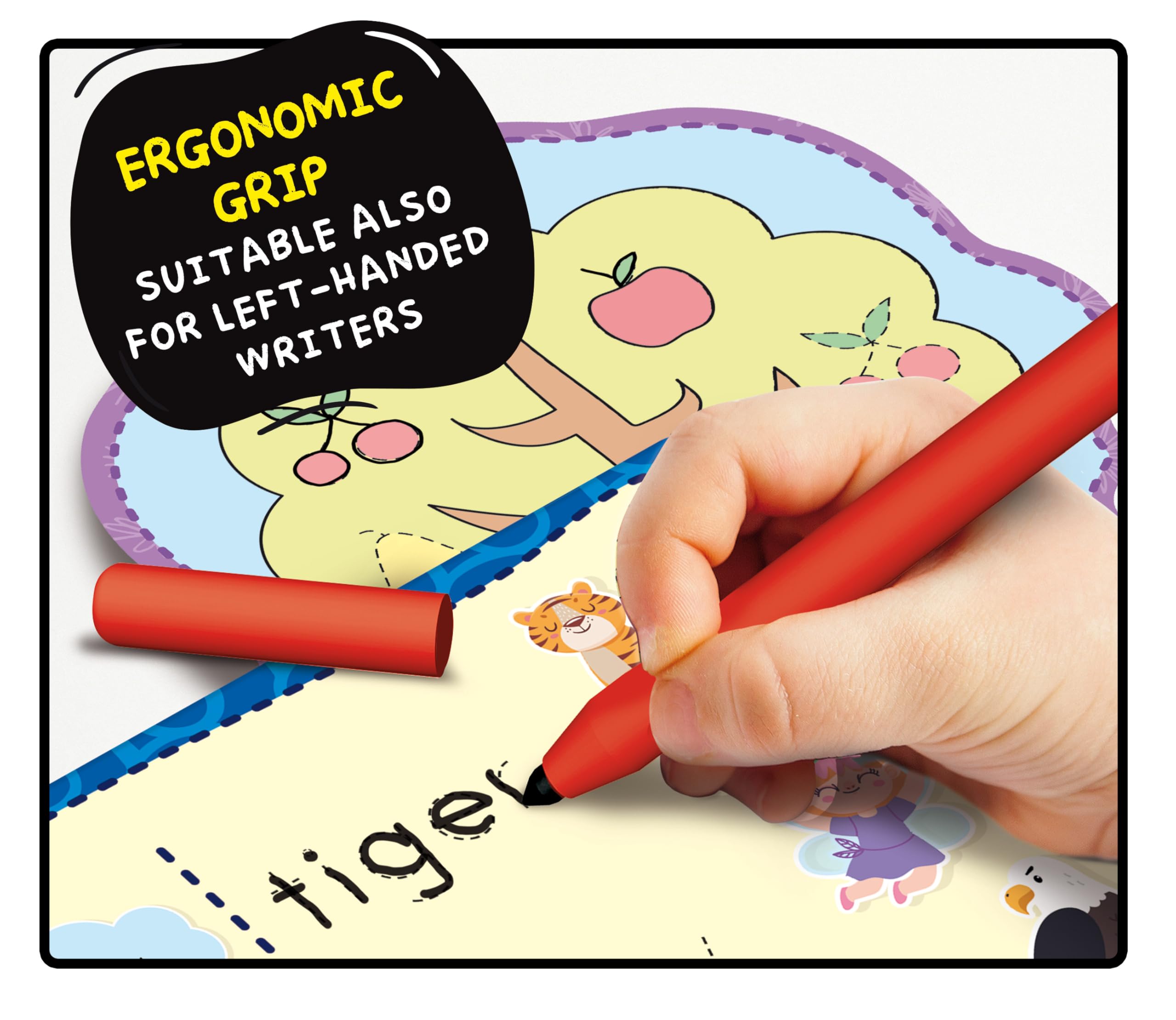 Lisciani Montessori Writing School Pen - Educational Writing Tool for Kids Ages 3-6 3