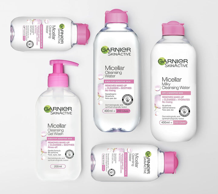 Garnier - Micellar Cleansing Water Gentle Face Cleanser & Makeup Remover (700ml)