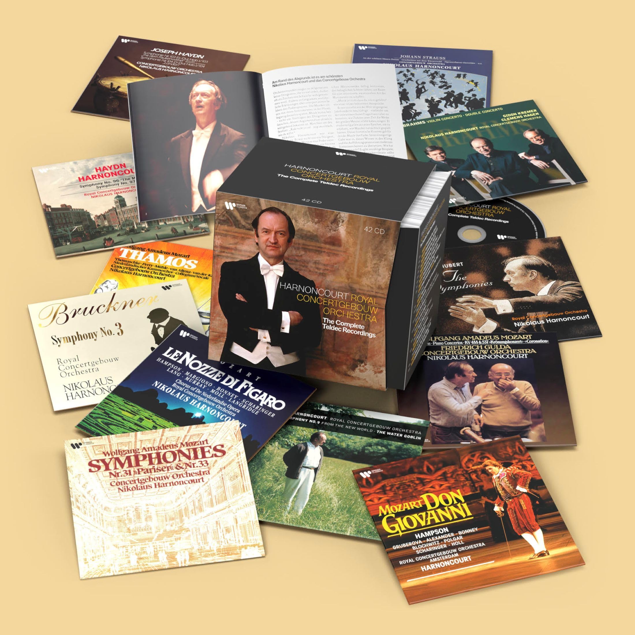 Nikolaus Harnoncourt & Royal Concertgebouw Orchestra - Complete Teldec Recordings [audioCD Box Set]