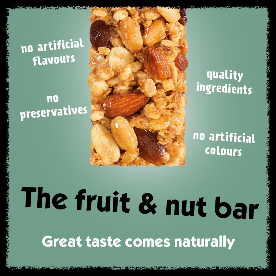 Eat Natural Protein Peanuts, Almonds & Salted Caramel Fruit & Nut Bars (12 x 40g)