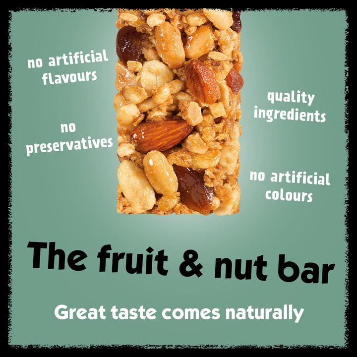 Eat Natural Protein Peanuts, Almonds & Salted Caramel Fruit & Nut Bars (12 x 40g)