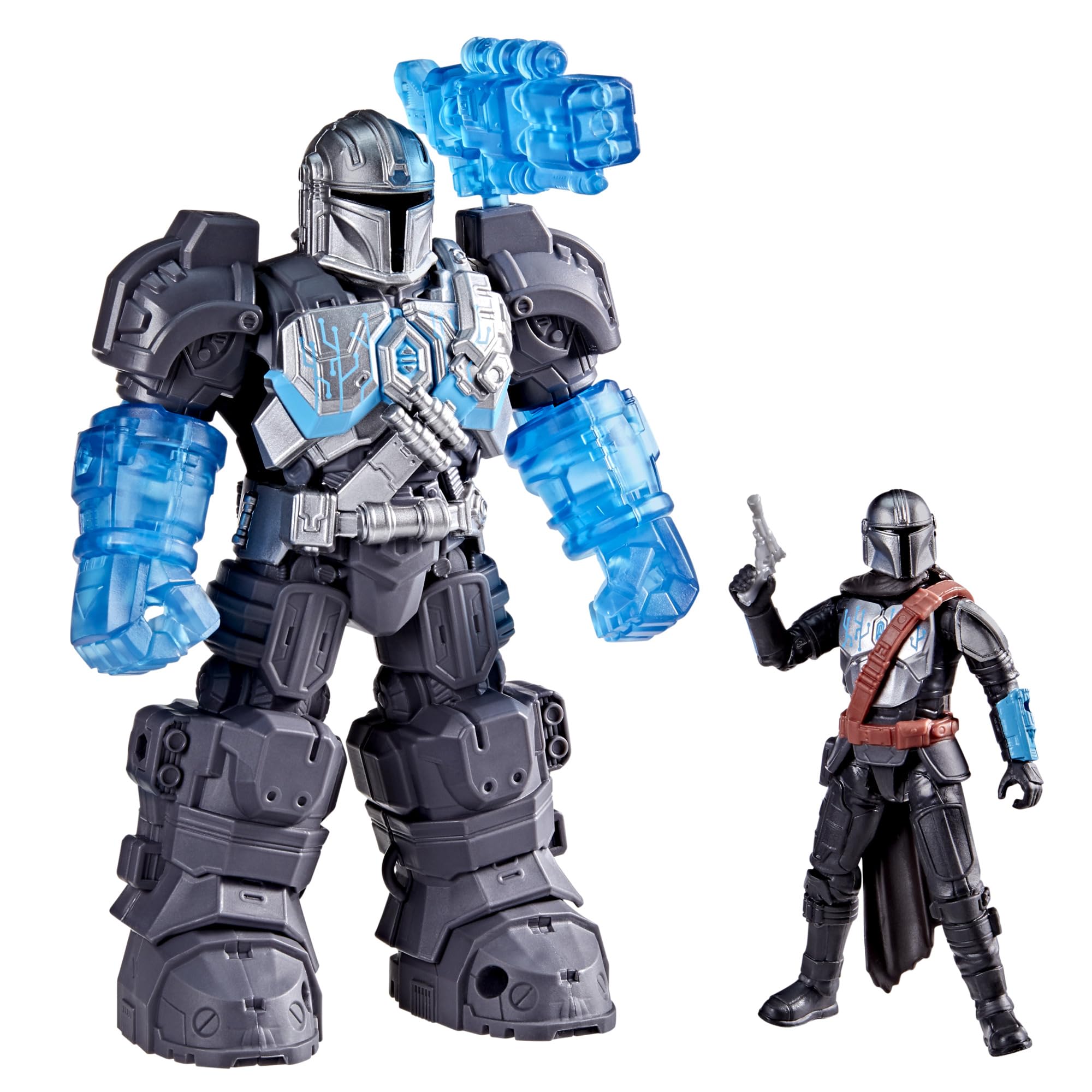 Star Wars The Mandalorian Mech Force Suit Action Figure Set | 4-Inch Figure | Ages 4+ 1