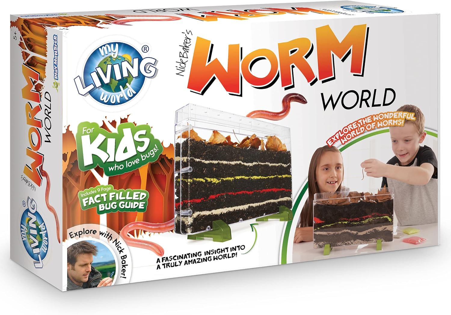 My Living World LW102 Interplay Worm World - Educational Science Kit for Kids 5+ 1