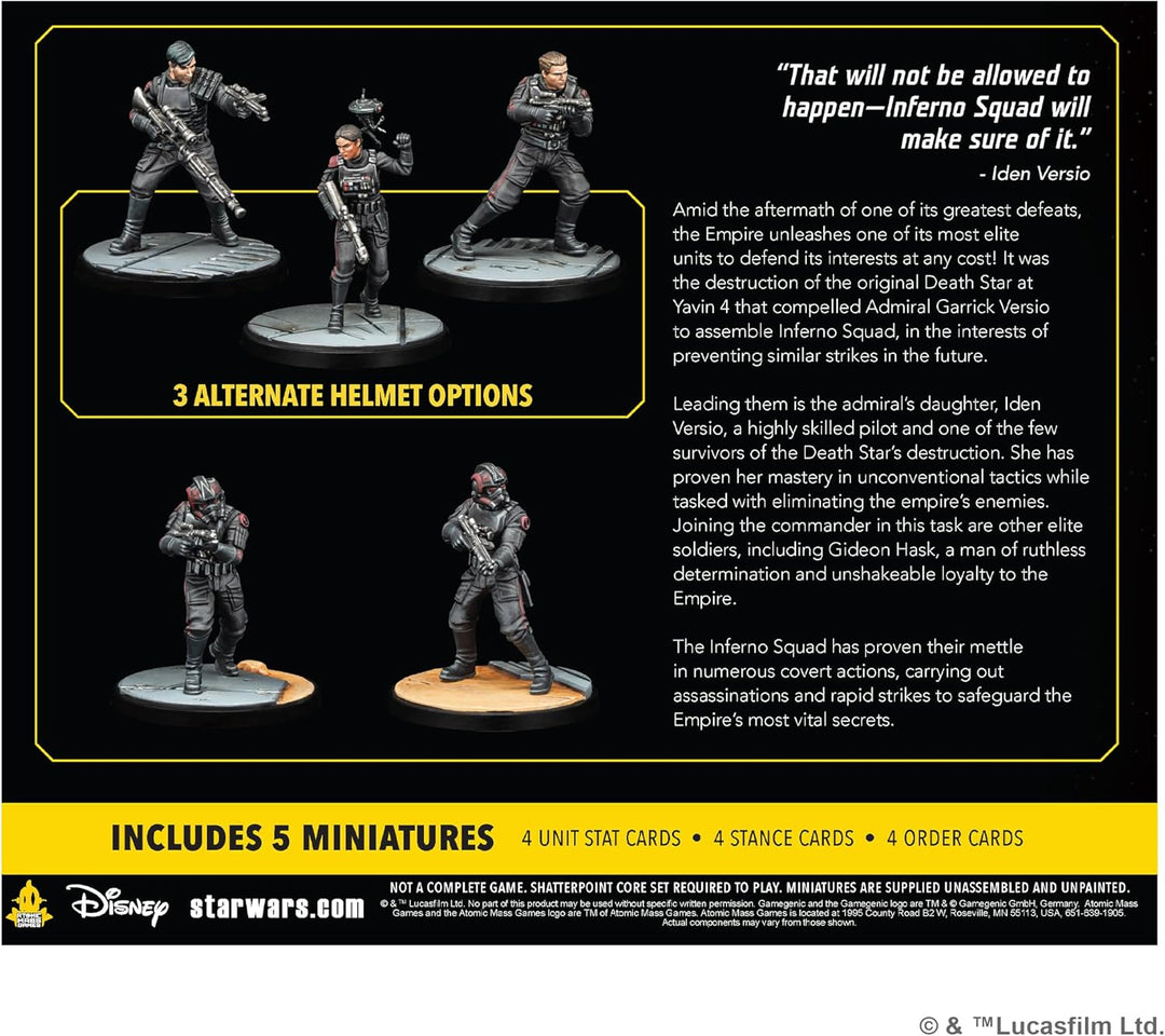 Atomic Mass Games Star Wars: Shatterpoint - Today the Rebellion Dies Squad Pack (FFGSWP34)