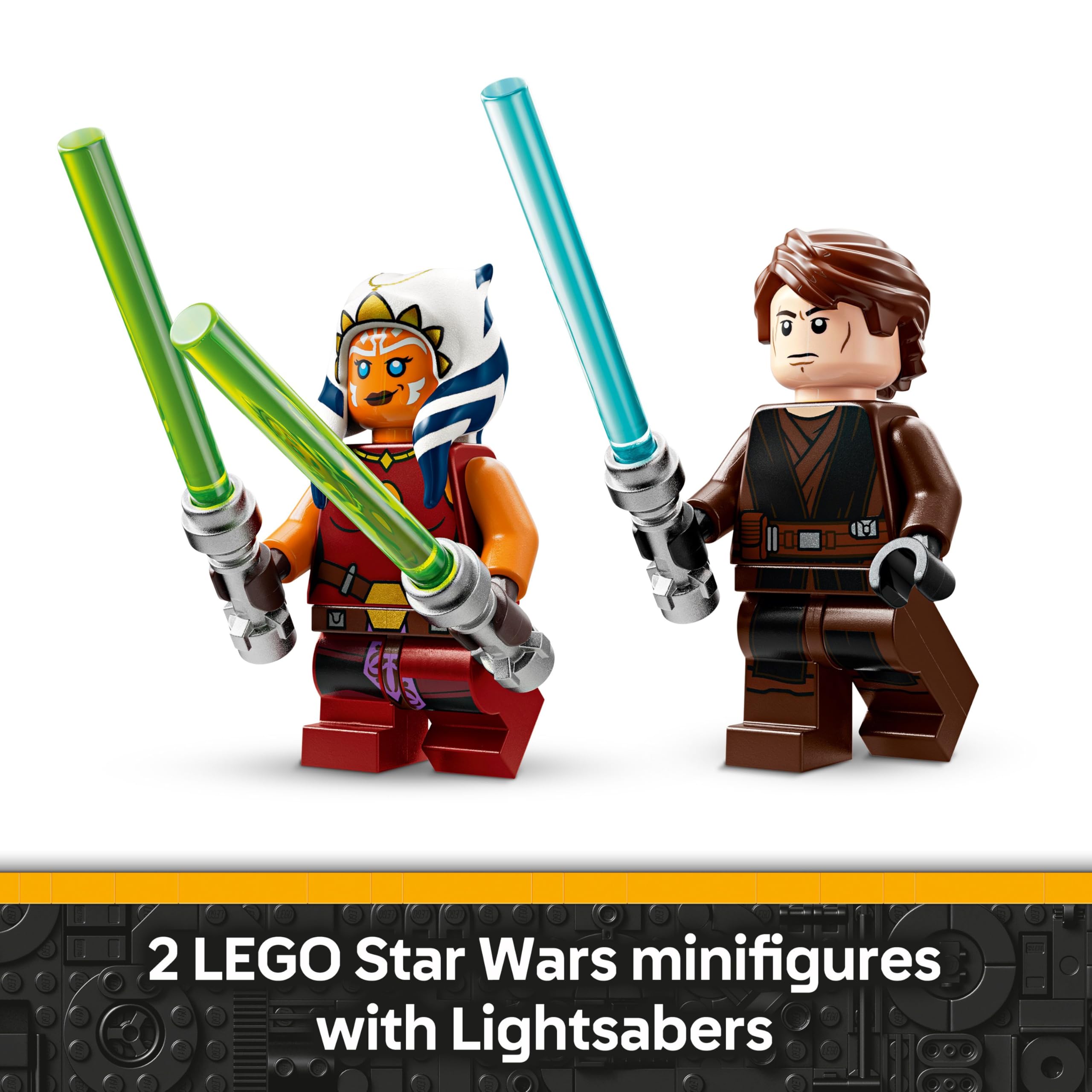 LEGO Star Wars 75401 Ahsoka’s Jedi Interceptor Building Set with 2 Minifigures | Ages 8+ 5
