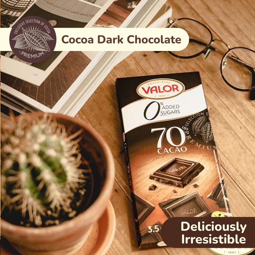Valor - Sugar Free Dark Chocolate Bar (100g)
