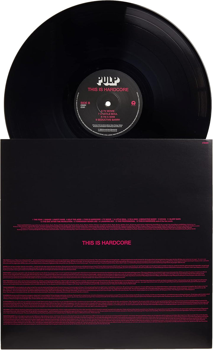 Pulp - This Is Hardcore - Double LP Vinyl