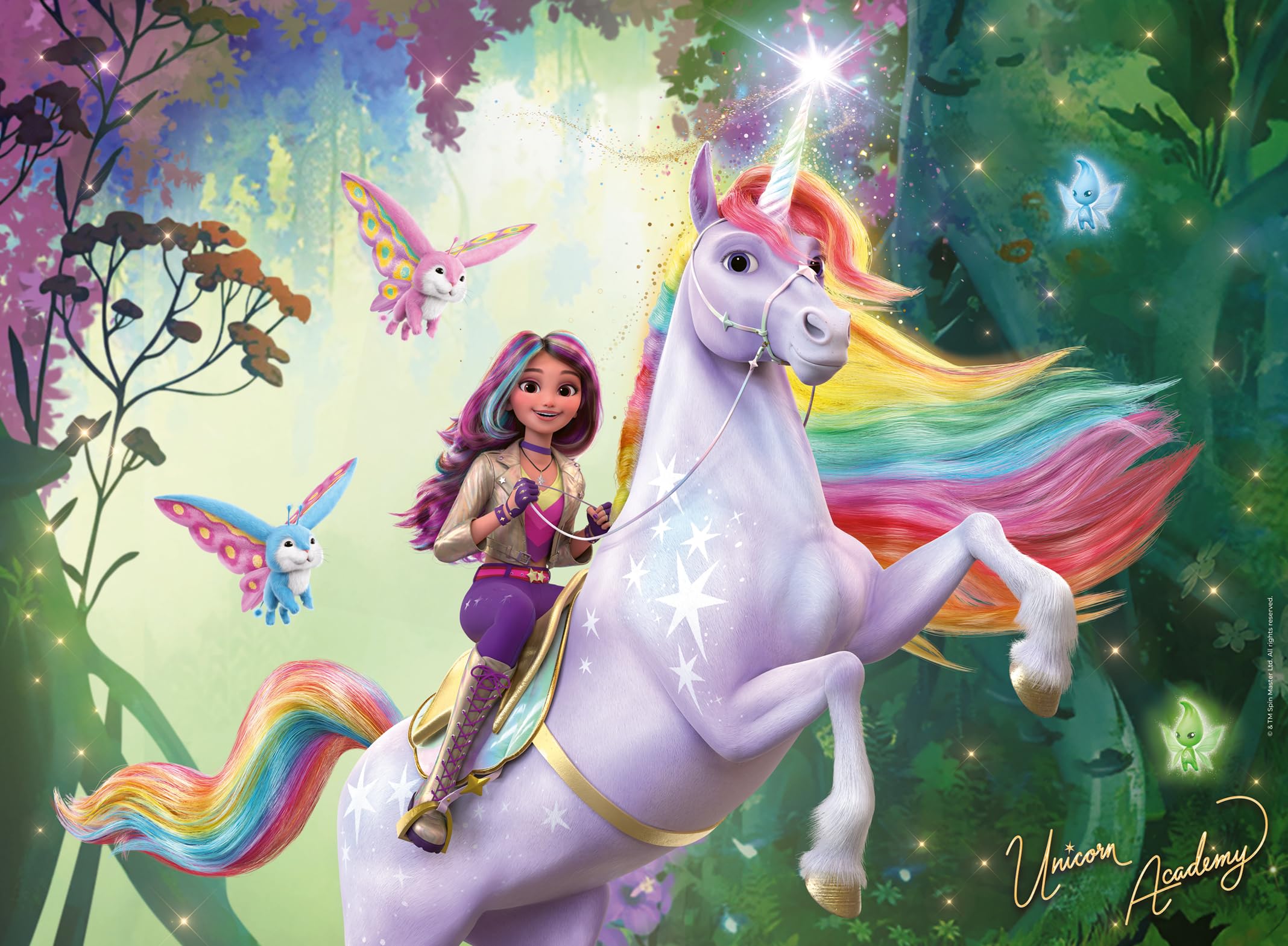 Ravensburger Unicorn Academy 100 Piece Jigsaw Puzzle - Kids Puzzle for Ages 6 and Up 7