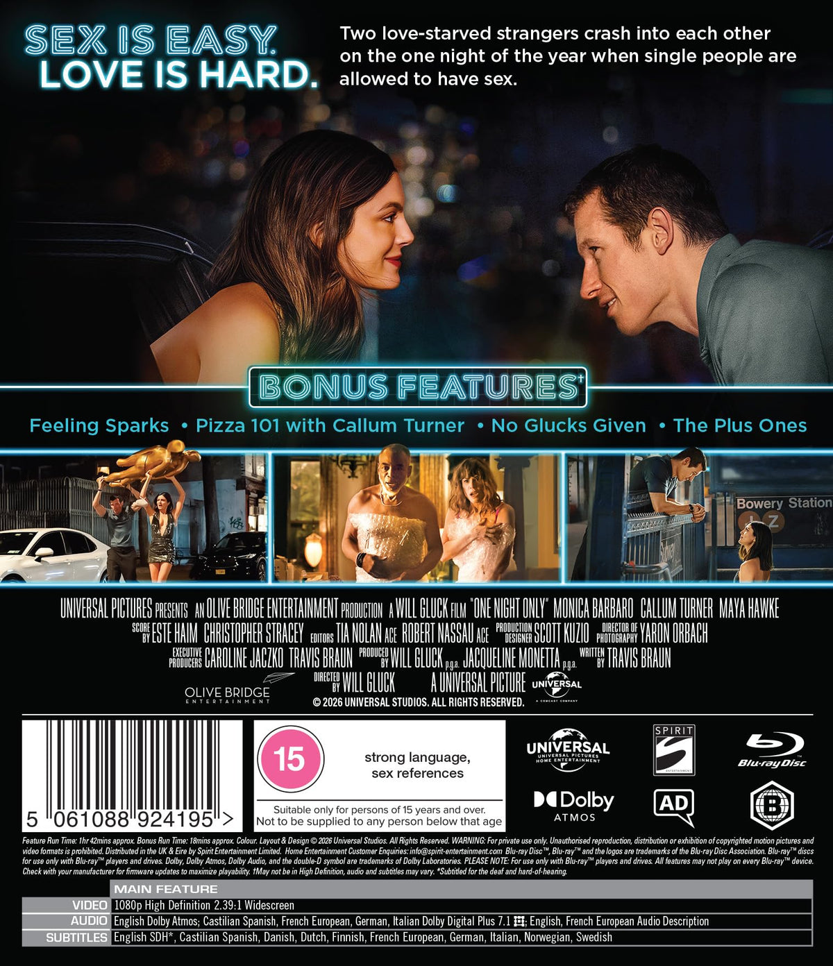 One Night Only [Blu-ray]