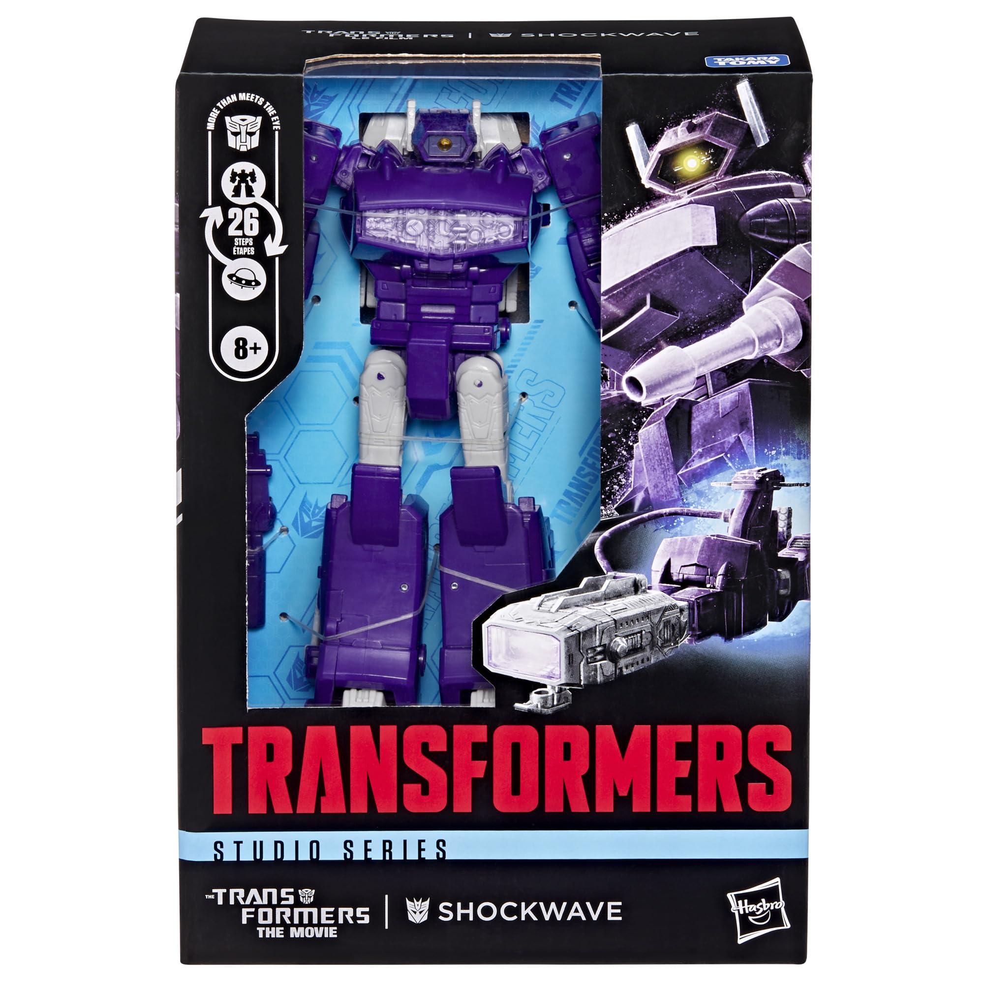 Transformers Studio Series Shockwave Voyager Class Action Figure - 6.5 inches, Ages 8+