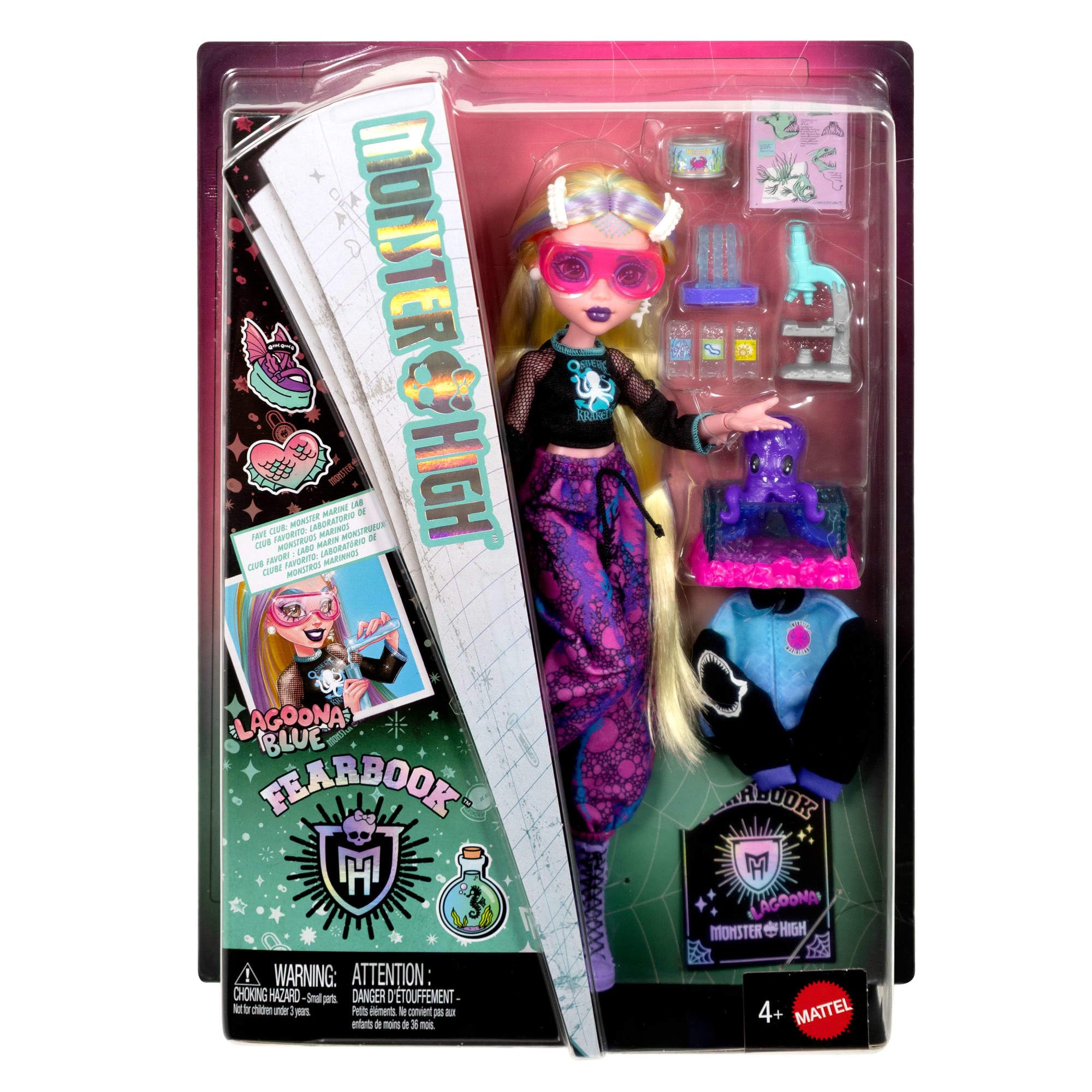 Monster High Lagoona Blue Fearbook Doll - Ages 4+ 6
