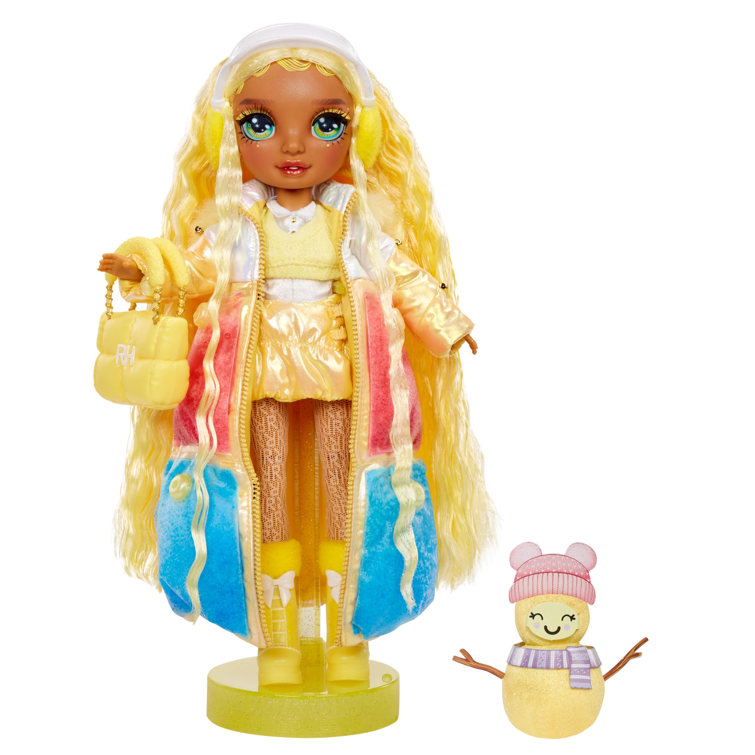 Rainbow High Winter Wonderland - Sunny (Yellow) - 28 cm Fashion Doll with Magic Snow Outfit 15