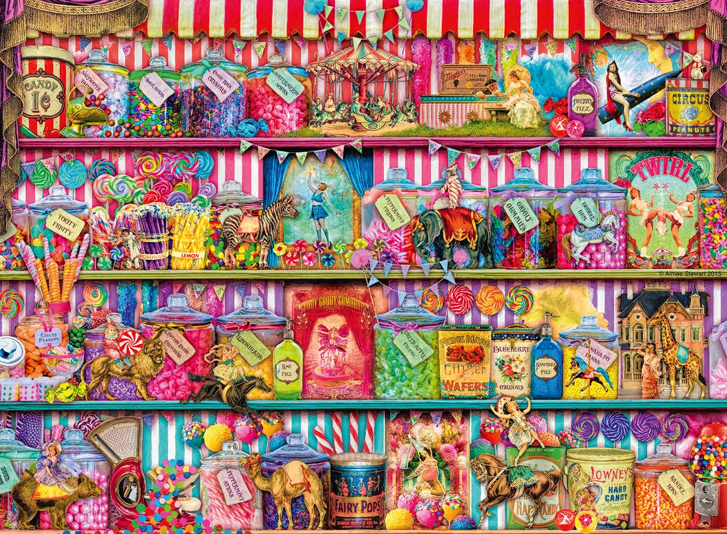 Ravensburger The Sweet Shop 500 Piece Jigsaw Puzzle for Adults and Kids 1