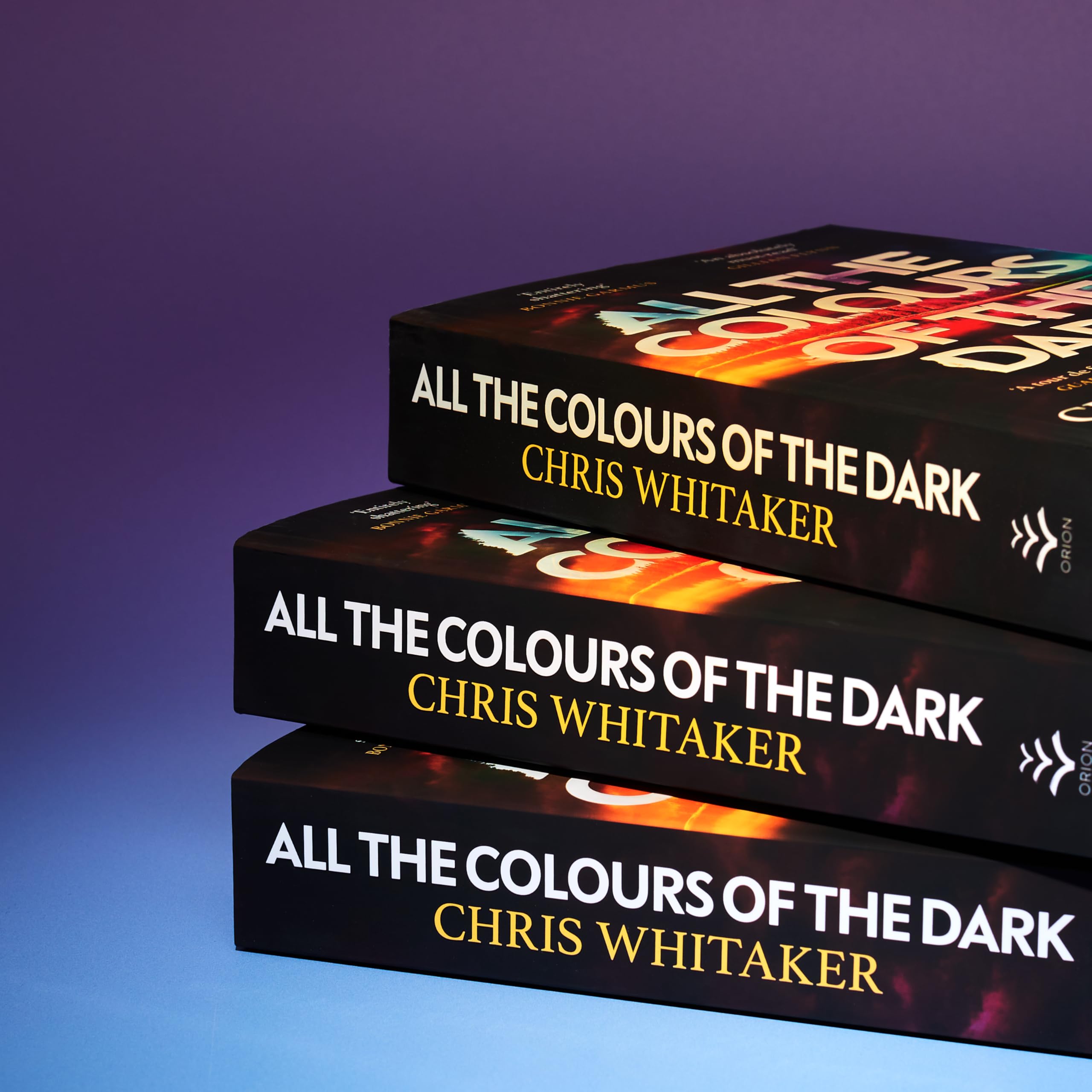 Orion All the Colours of the Dark - 20th Century Historical Romance Paperback 3
