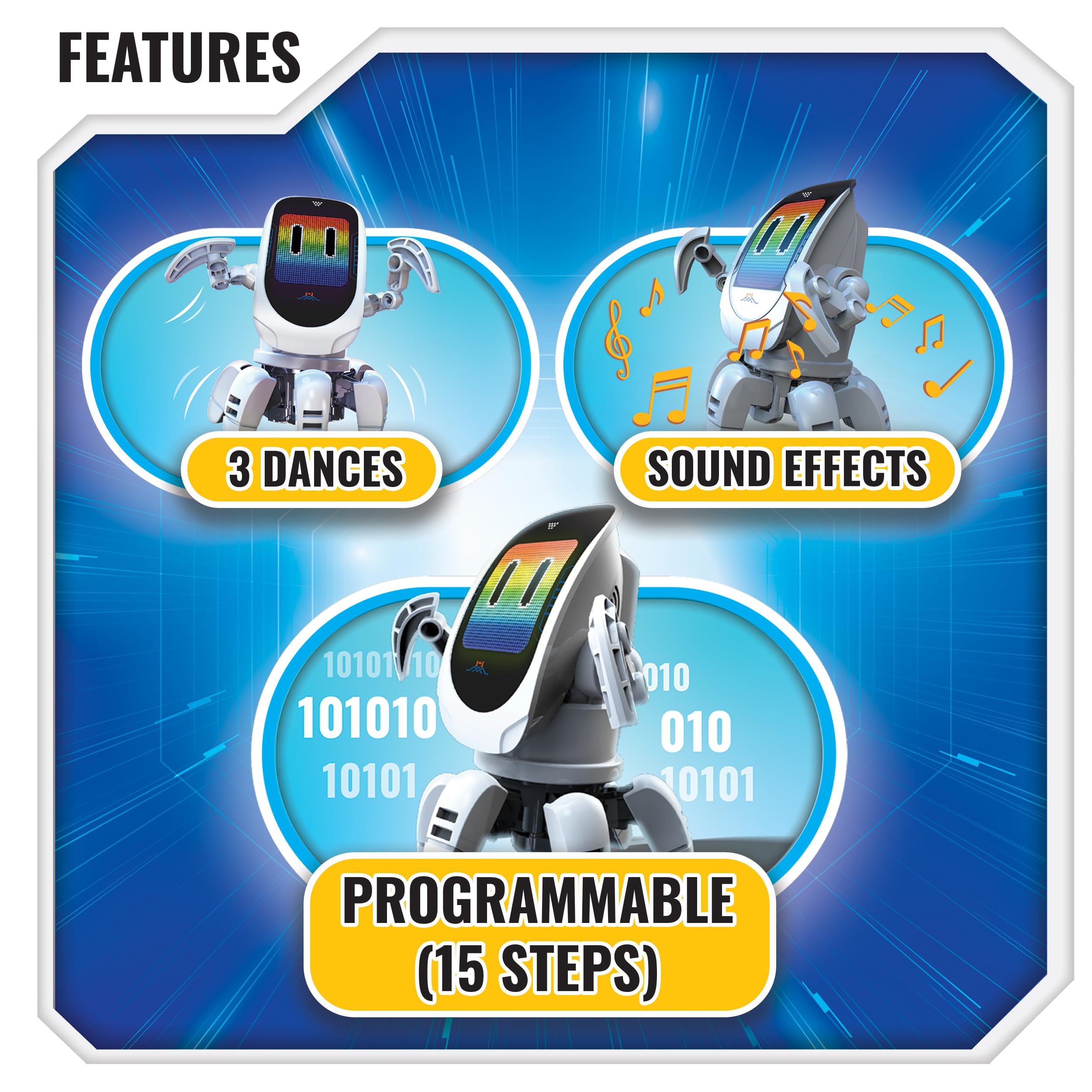 SilverLit YCOO Octobot Interactive Robot Toy with 6 Legs and LED Face 5