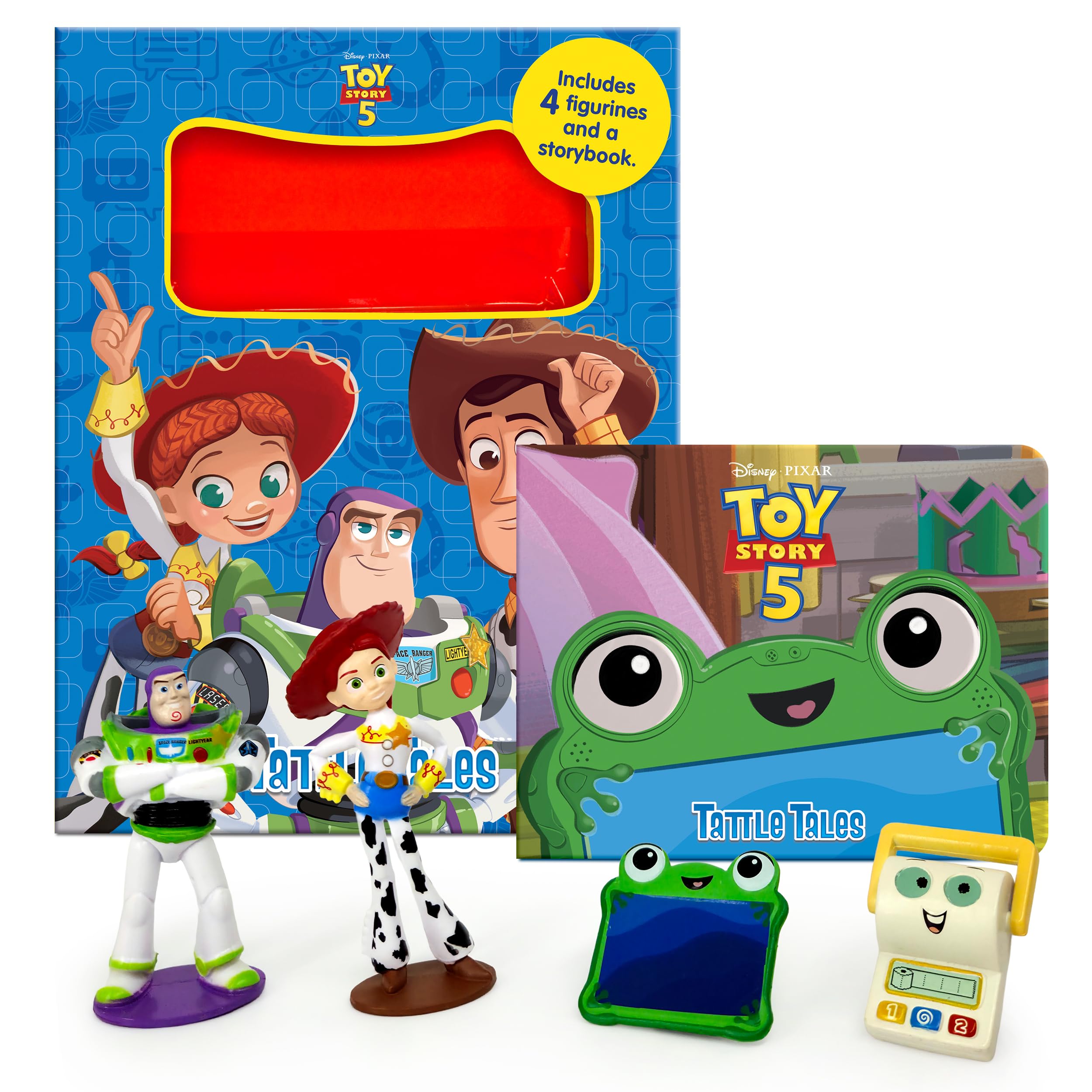 Phidal Disney / Pixar Toy Story 5 Tattle Tales Activity Book | Board Book | Ages 3+