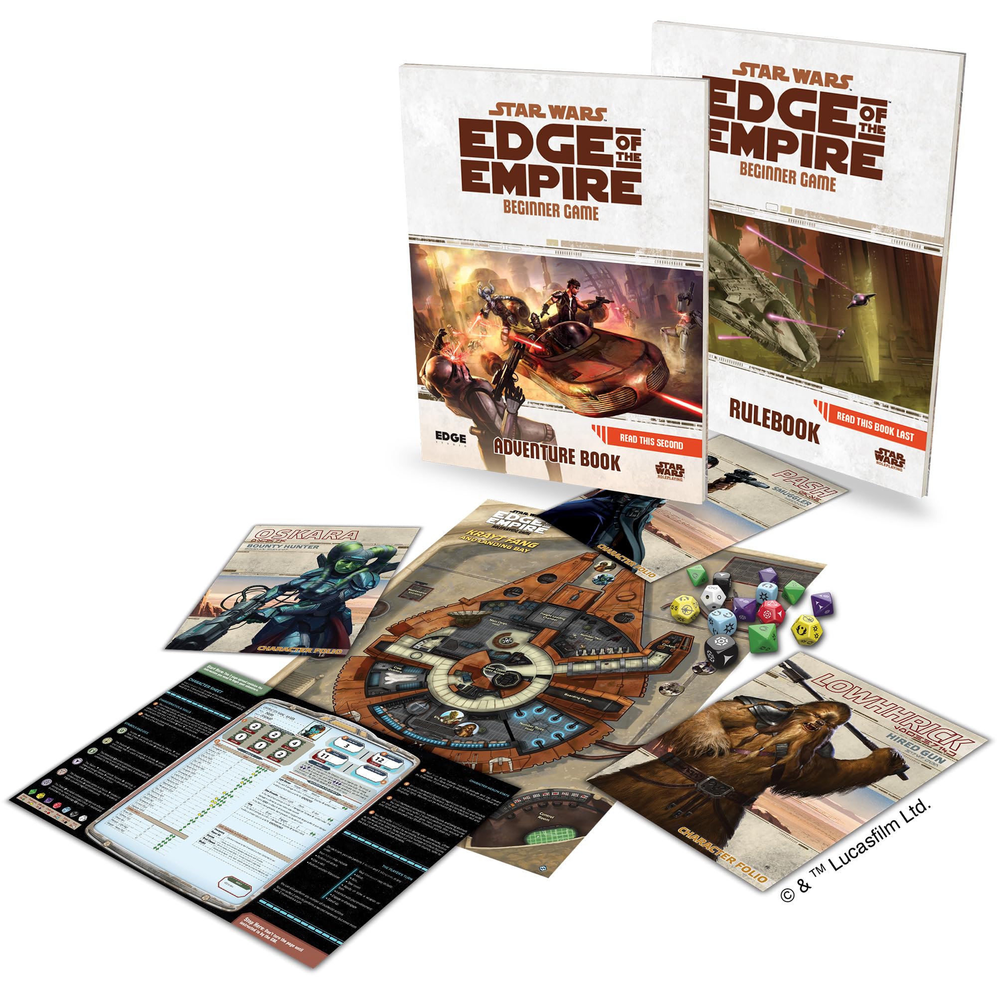 Asmodee Star Wars Edge of the Empire RPG: Beginner Game | Ages 12+ | 3-5 Players 3