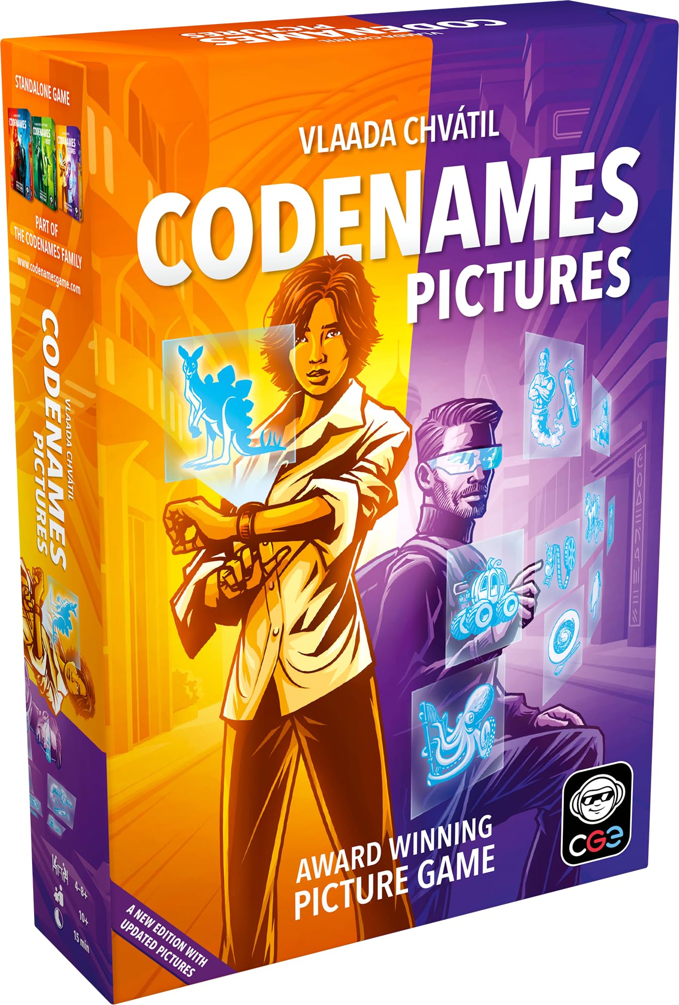 CGE Czech Games Edition Codenames: Pictures (2nd Edition) | 4-8+ Players | 15 Min | Ages 10+ 1