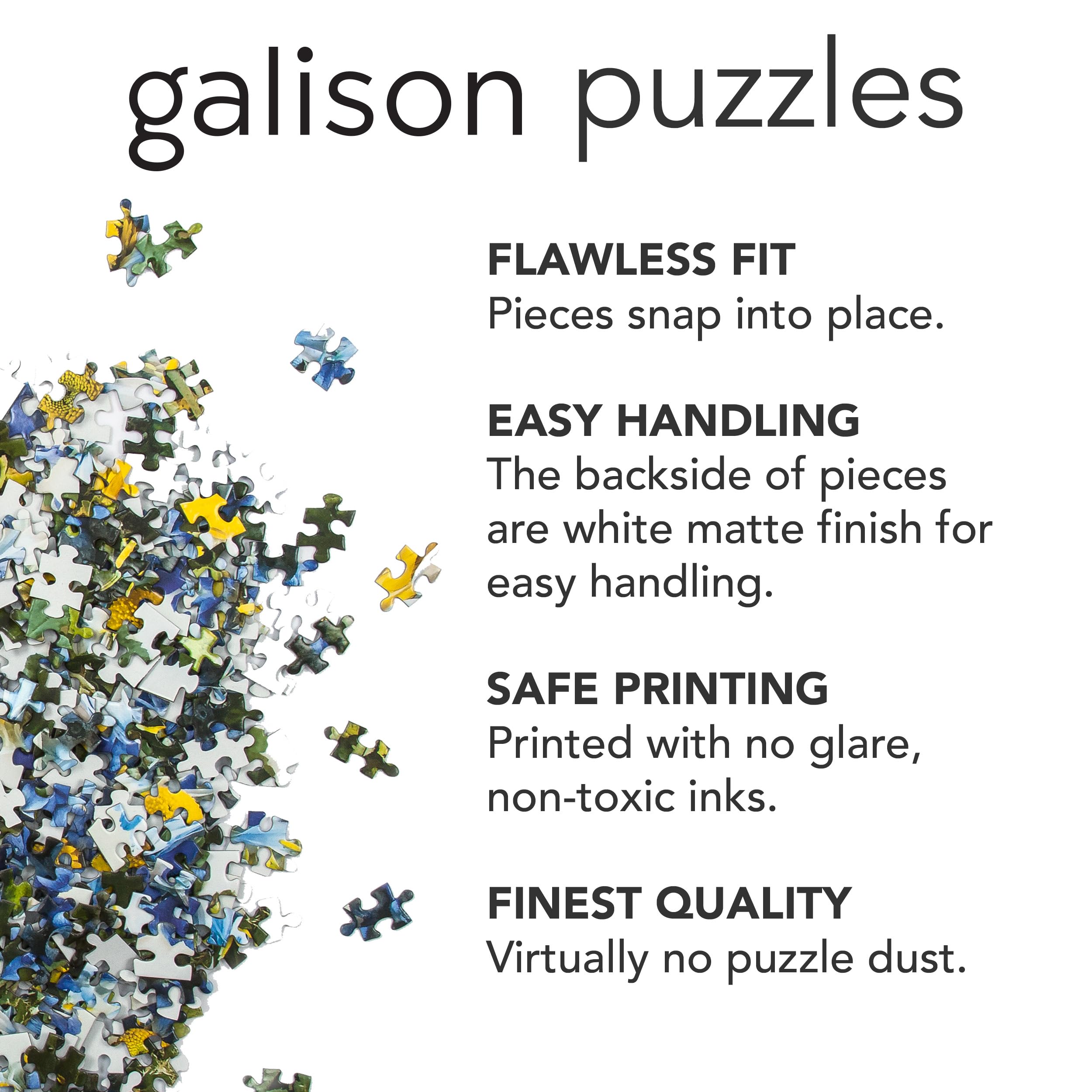Galison Springtime Terrace Puzzle - Joy Laforme Art | 1000 Pieces | 20 x 20 Inches 5