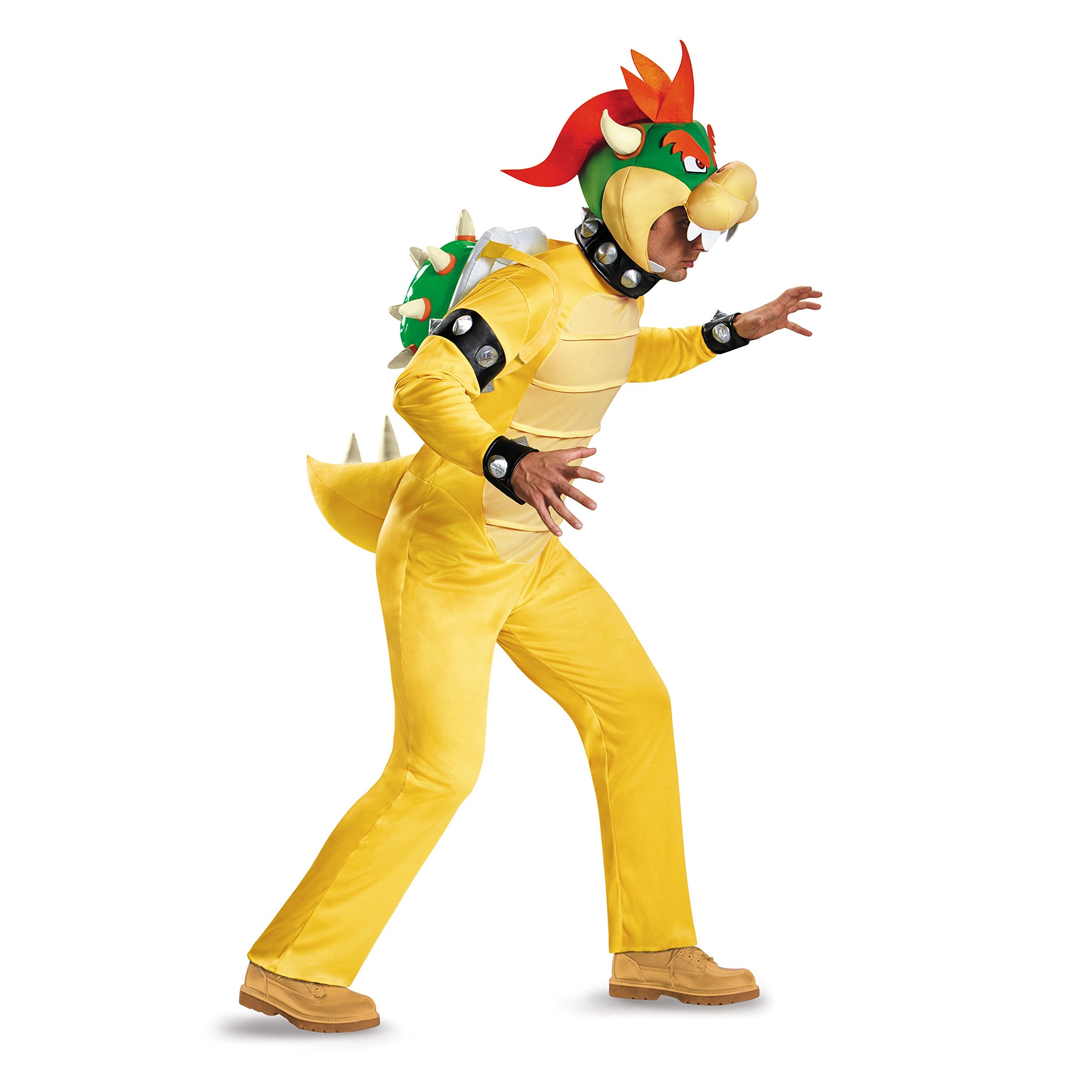 Super Mario Bowser Costume Deluxe by Disguise, Adult Mens 1