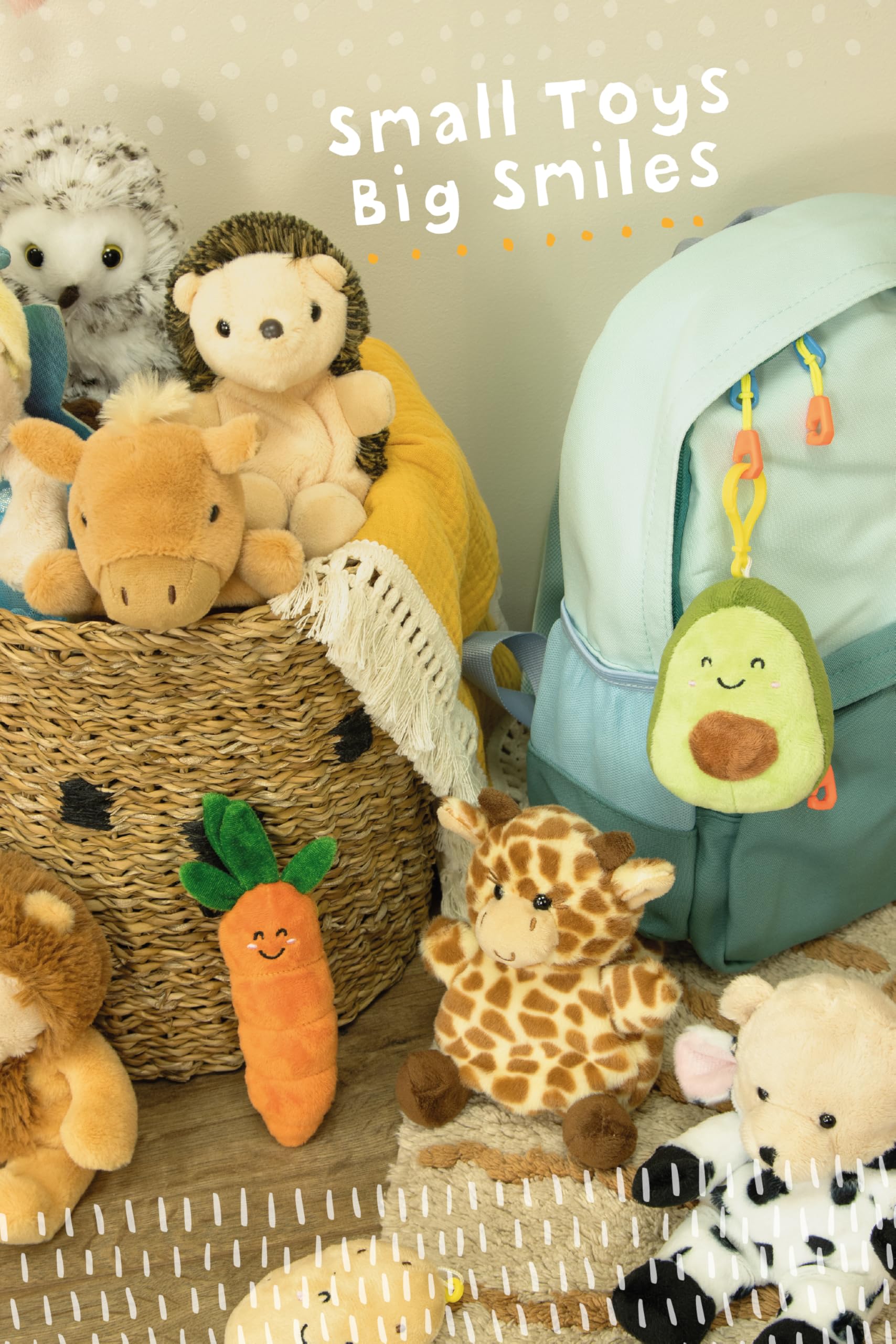 Living Nature - Little Snugglies Pink Unicorn Plush Toy 6