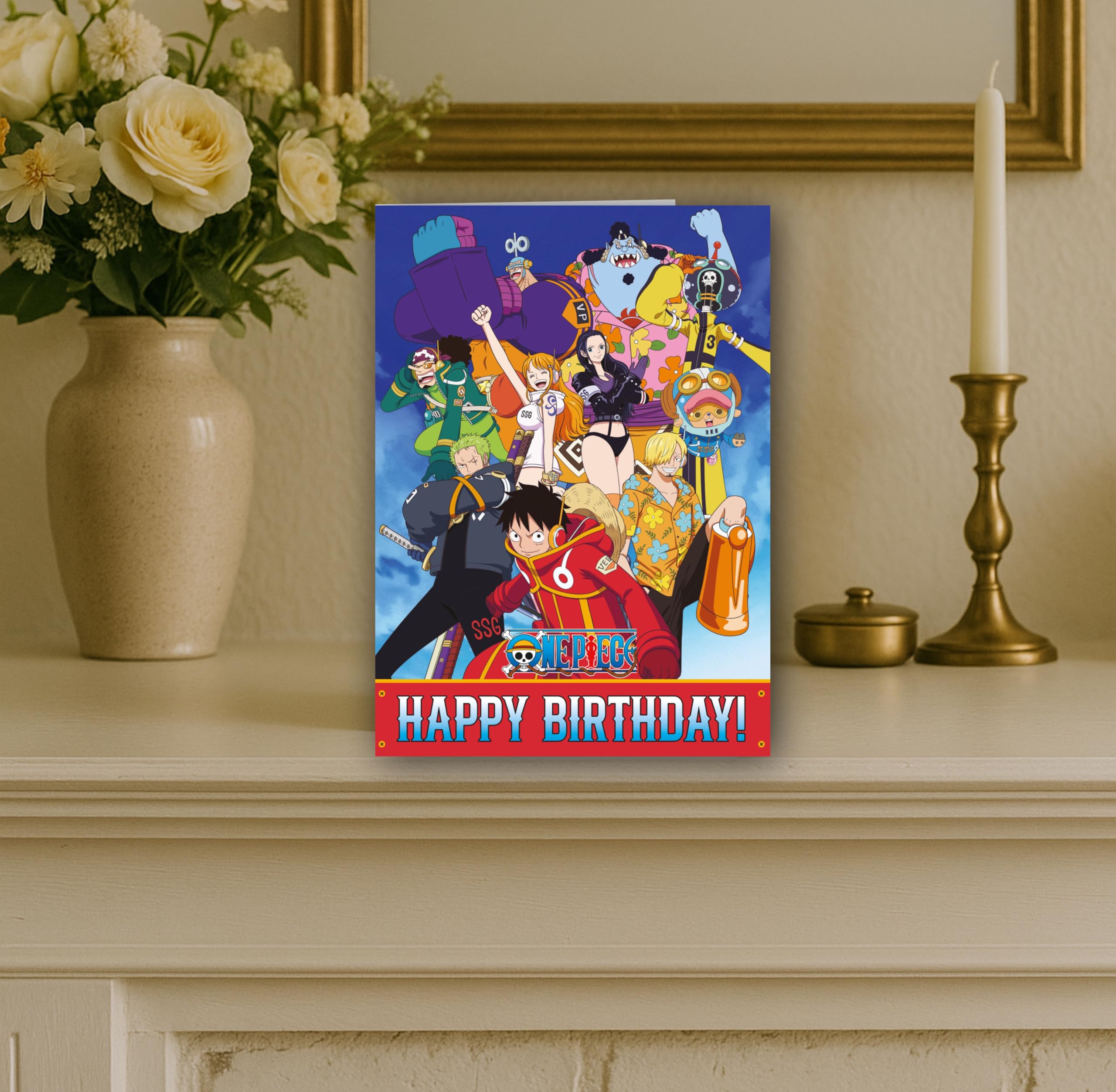 Danilo Promotions LTD One Piece Birthday Card - Adventure Awaits Design | Standard Size | Unisex-Adults, Unisex-Kids