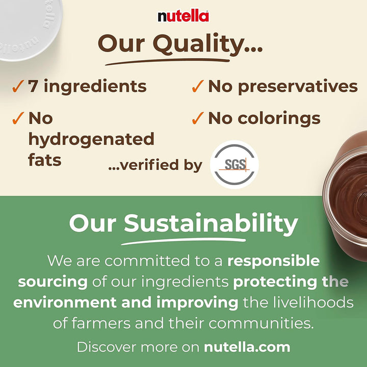 Nutella Hazelnut Chocolate Spread 200g - Breakfast & Snack Topping