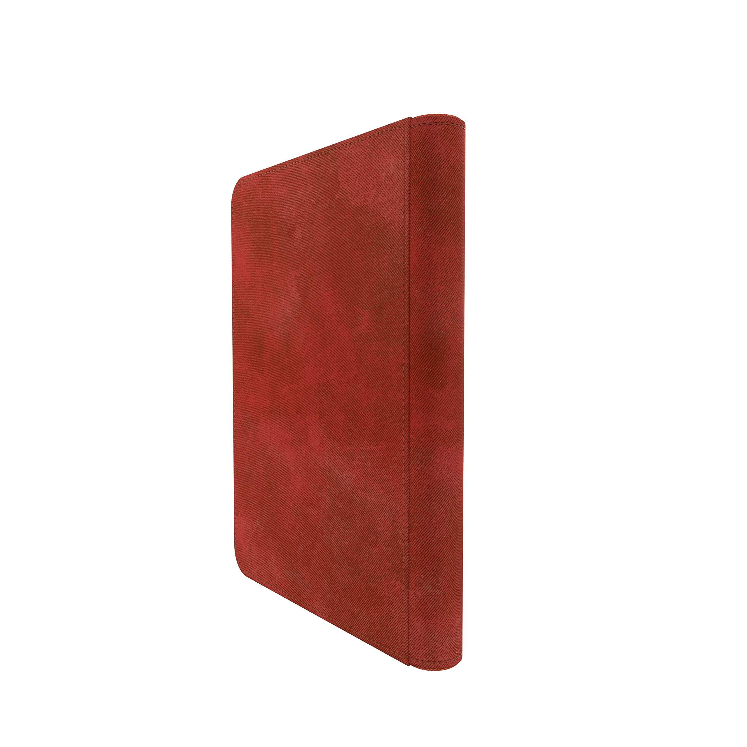 Gamegenic Zip-Up Album - 8-Pocket Pages, Red | Holds 160 Sleeved Cards | Rigid Cover 2