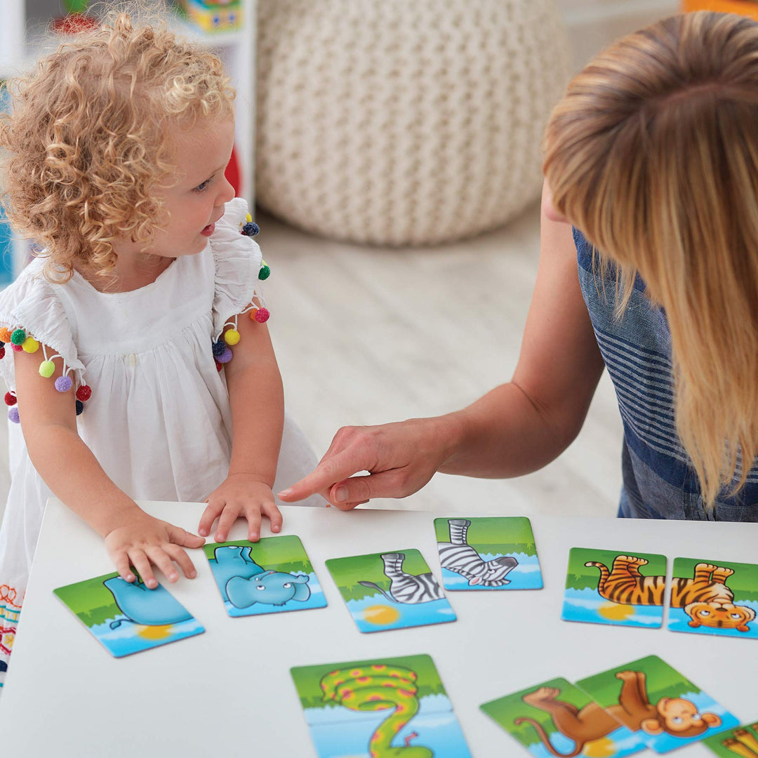 Orchard Toys Jungle Heads and Tails Game - 2 in 1 Matching Activity for Toddlers
