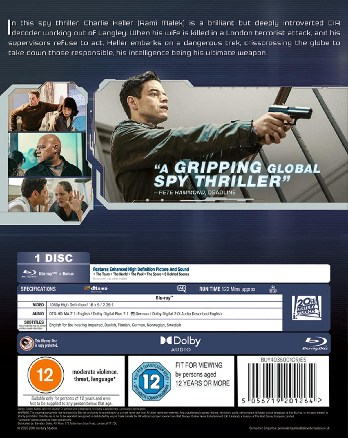 The Amateur [Blu-ray]