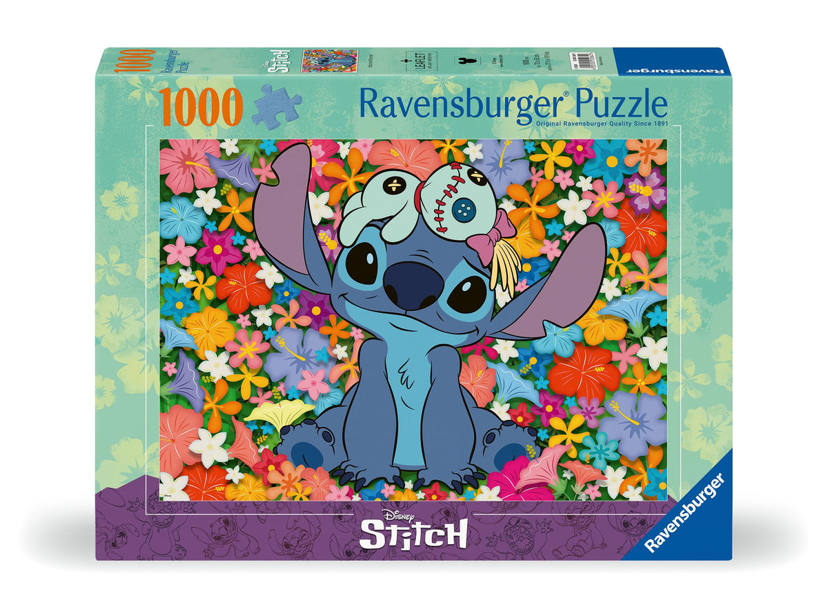 Ravensburger Disney Stitch 1000 Piece Jigsaw Puzzle - Age 12+ - 69.9 x 50.2 cm